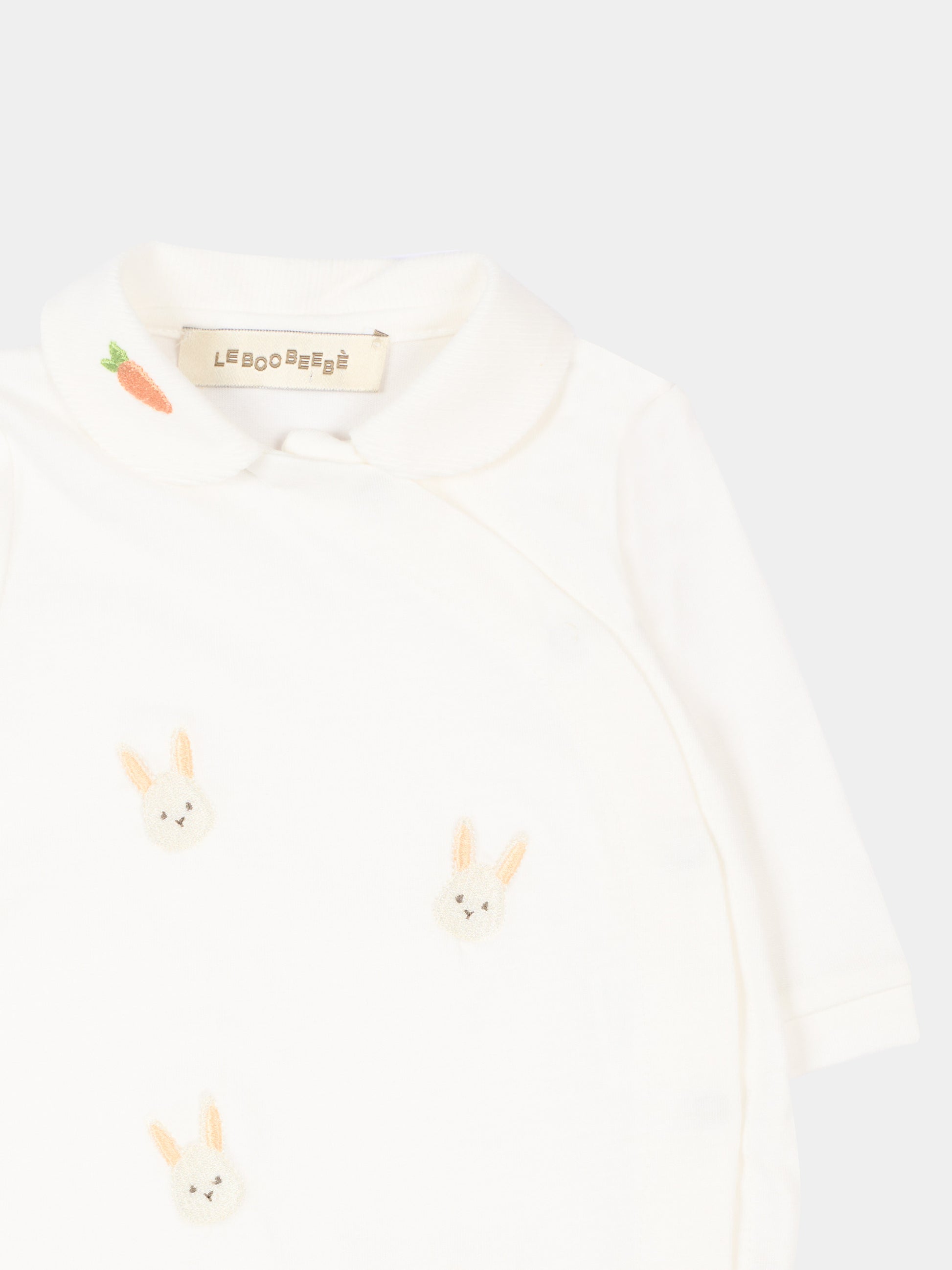 Tutina avorio per neonati con coniglietto Palin,Le Boo Beebè,CB027 T351 20