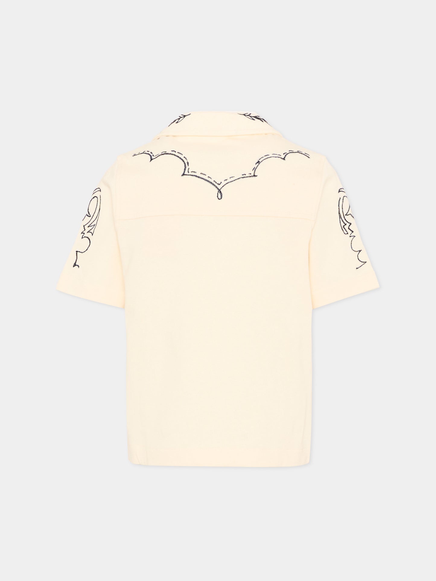 Camicia avorio per bambino con ricami,Scotch&soda,181967 270