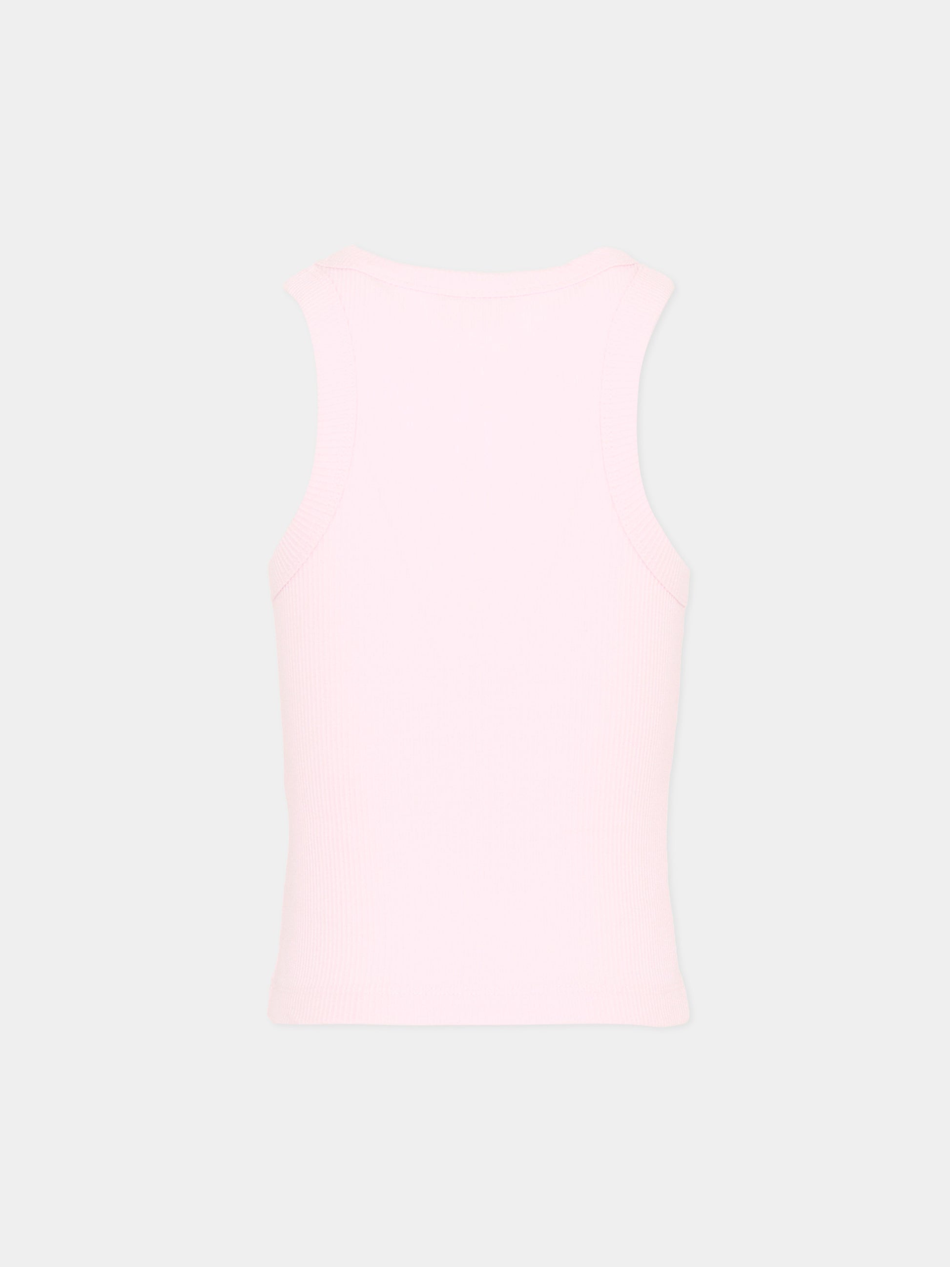 Canotta lilla per bambina a costine,Scotch&soda,182092 651