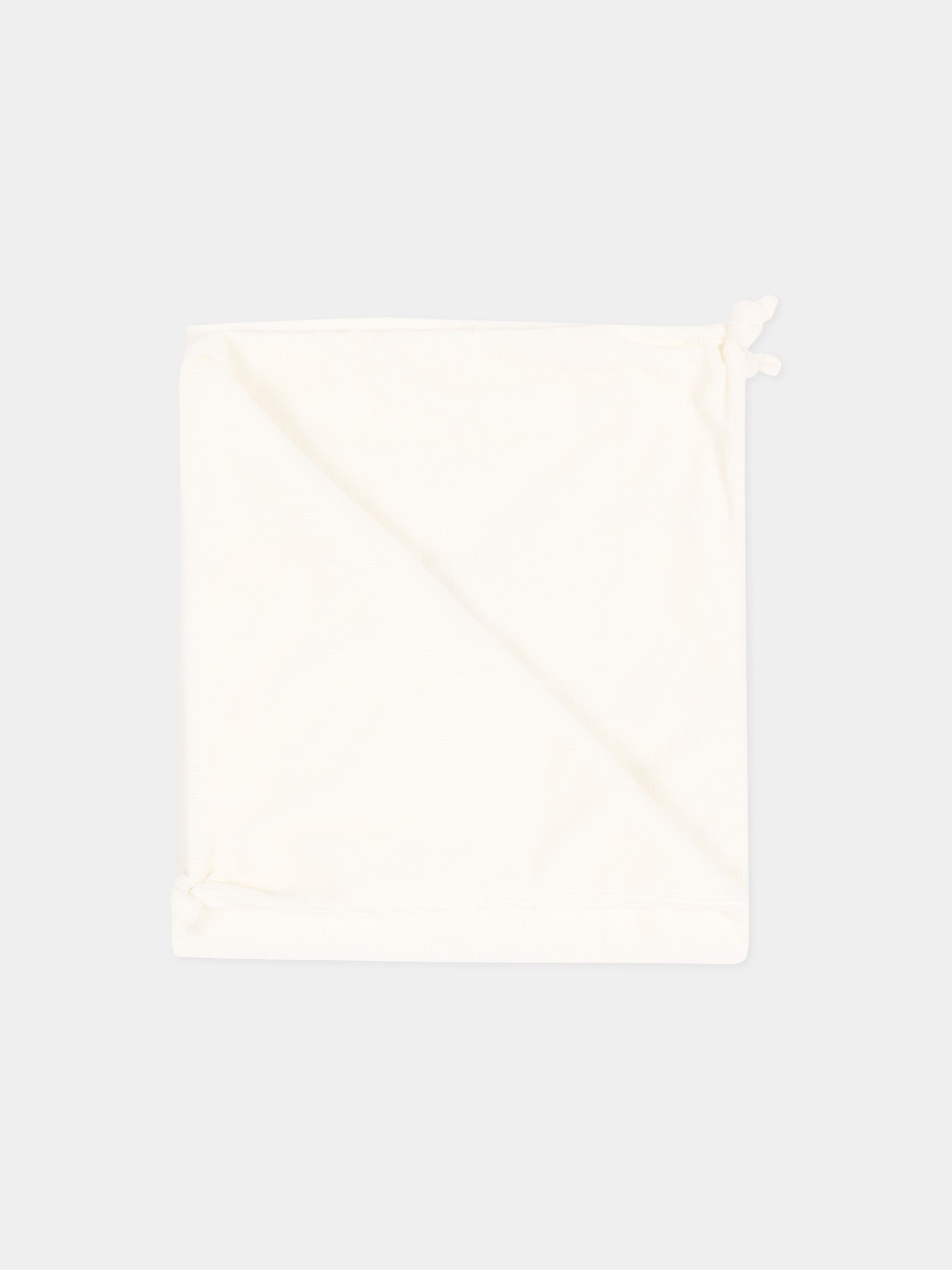 Coperta avorio per neonato con balene,Nanán,I26177OW