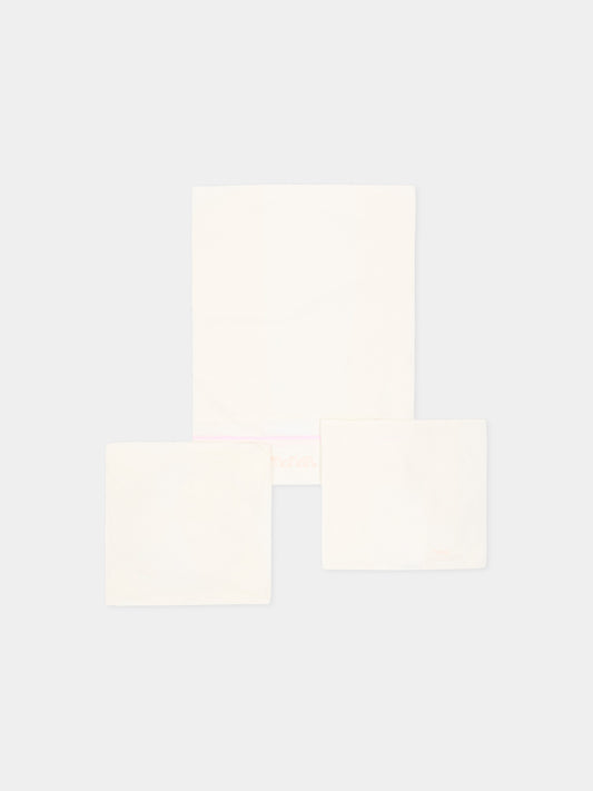 Lenzuola avorio per neonata,Nanán,I26011R