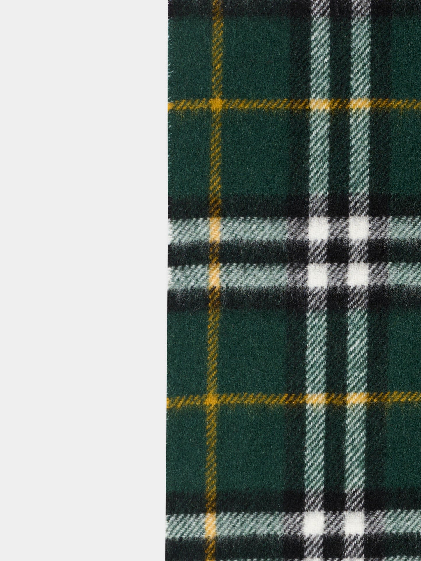 Sciarpa verde per bambini con Check Vintage,Burberry Kids,8132639 A9545