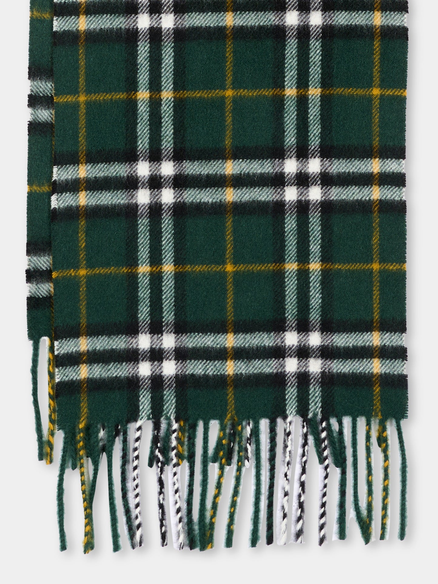 Sciarpa verde per bambini con Check Vintage,Burberry Kids,8132639 A9545