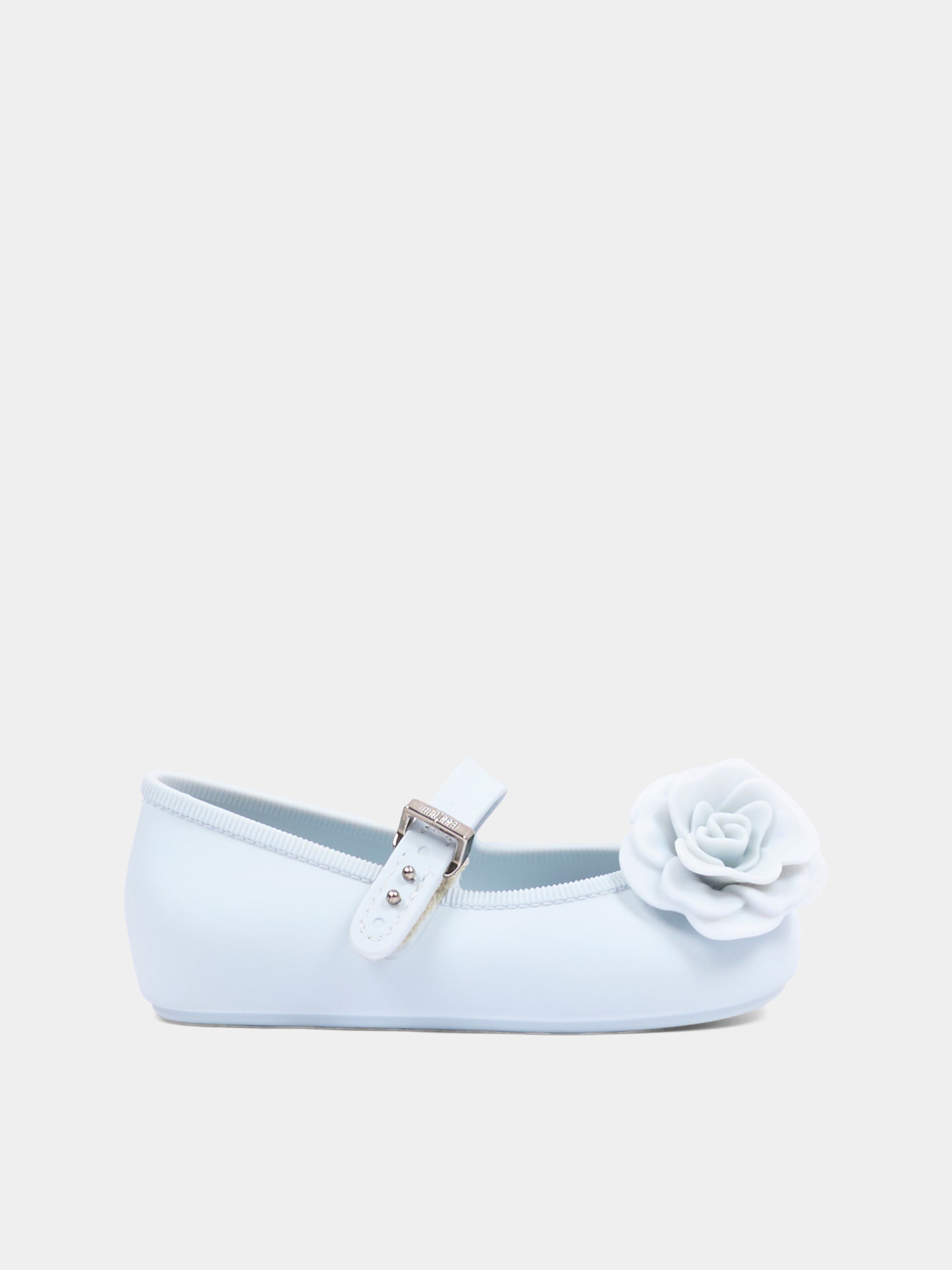 Ballerine celesti per bambina con rose,Mini Melissa,S-37823-BO982