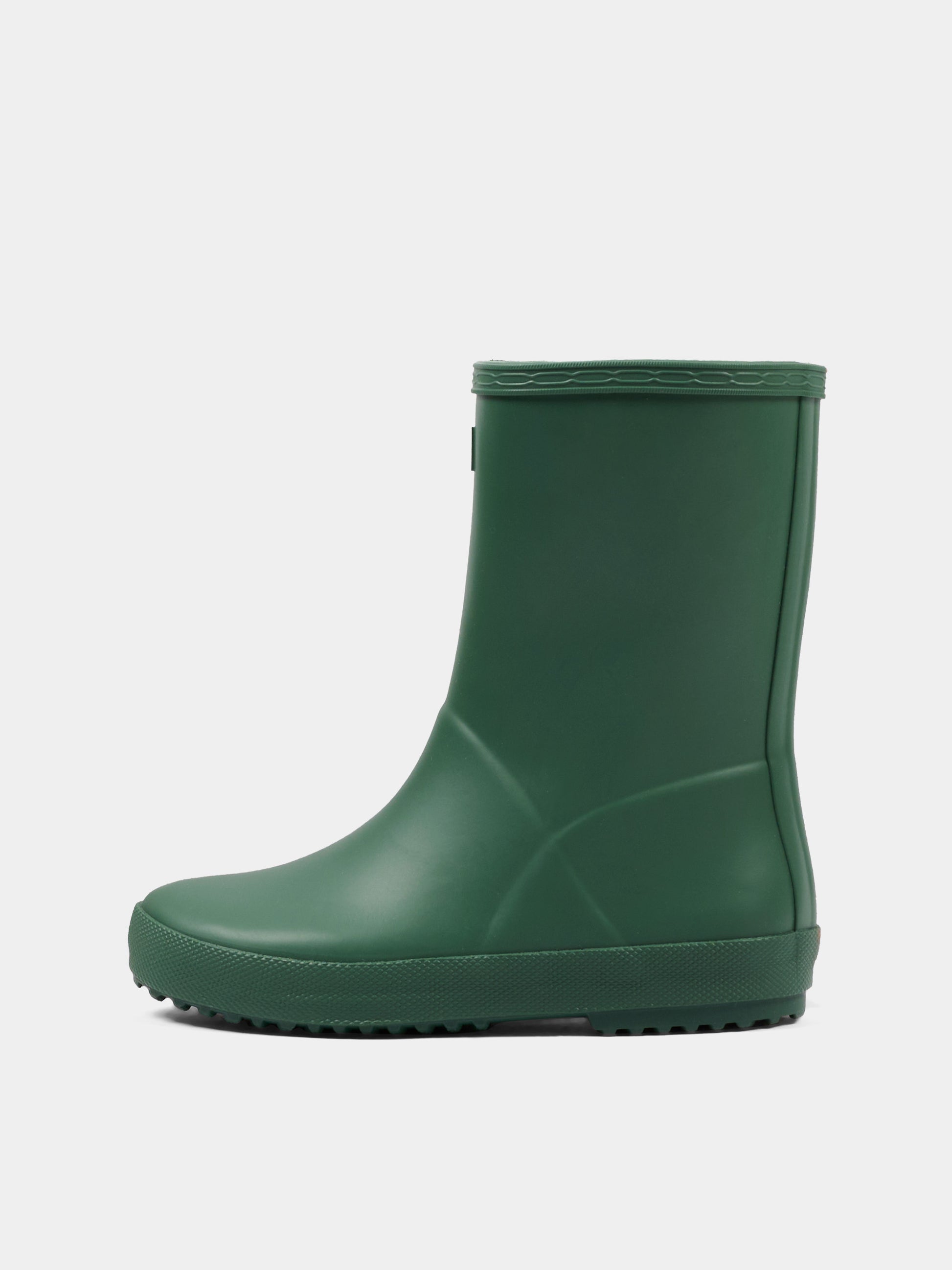 Stivali Pioggia verdi per bambini con logo,Hunter,HFRK0032252 GREEN