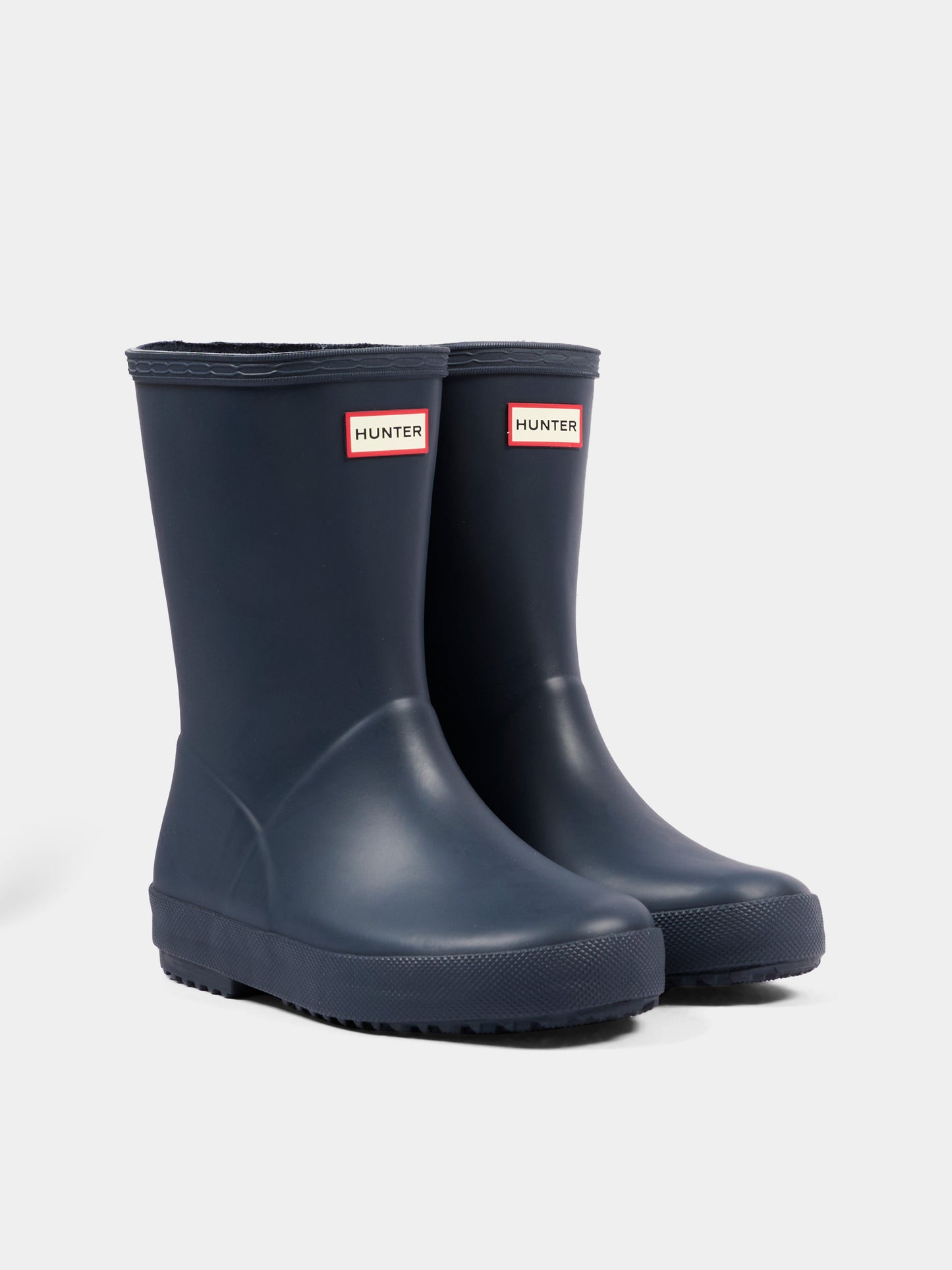 Stivali Pioggia blu per bambini con logo,Hunter,HFRK0032252 NAVY