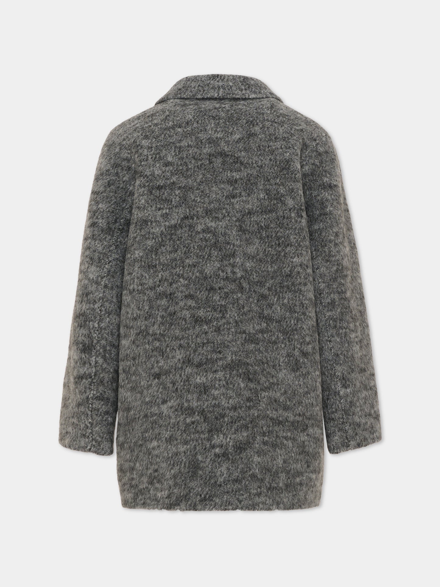 Cappotto grigio per bambina,Trussardi Junior,TGA26035CP GREY GREY