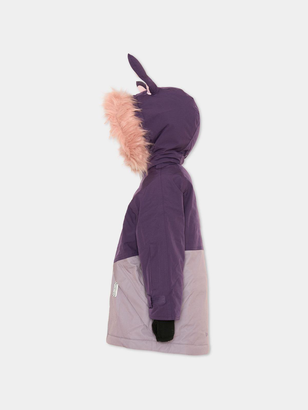 Piumino da neve viola Hop The Bunny per bambina,Roarsome,HOP THE BUNNY SKI JACKET