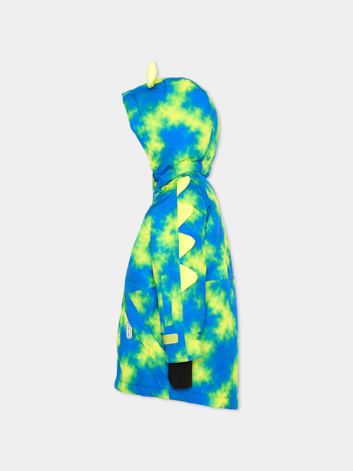 Piumino da neve blu Camo The Alien per bambini