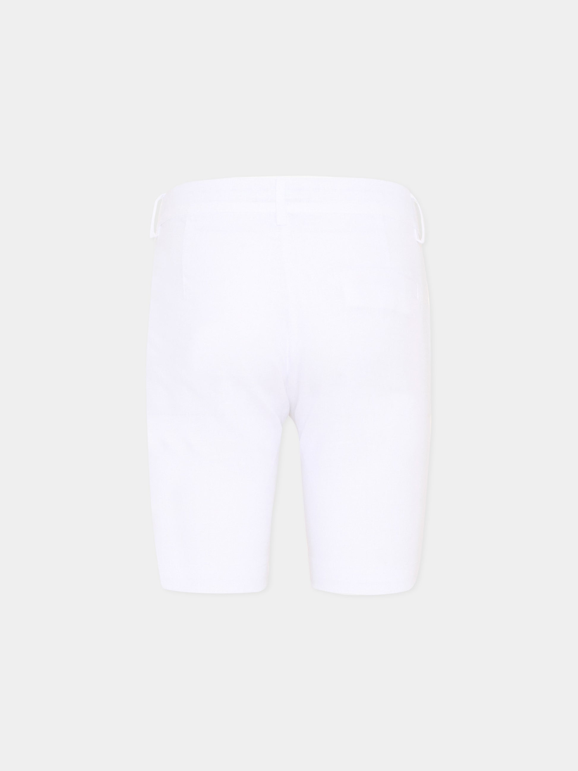 Pantaloni casual bianchi per bambini,Little Bear,3236 BIANCO
