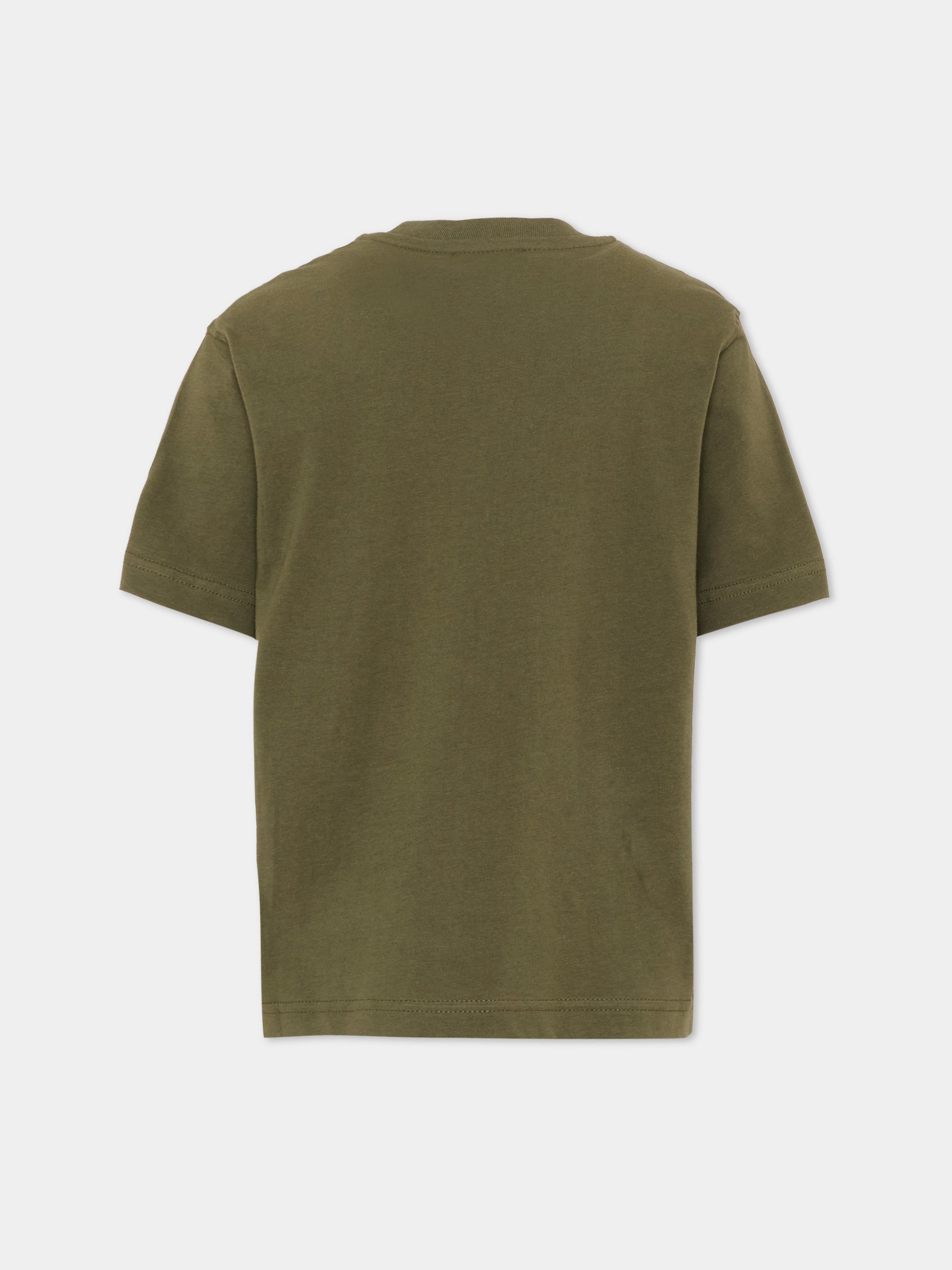 T-Shirt verde per bambini,Diesel,J02868 KYA1M K511