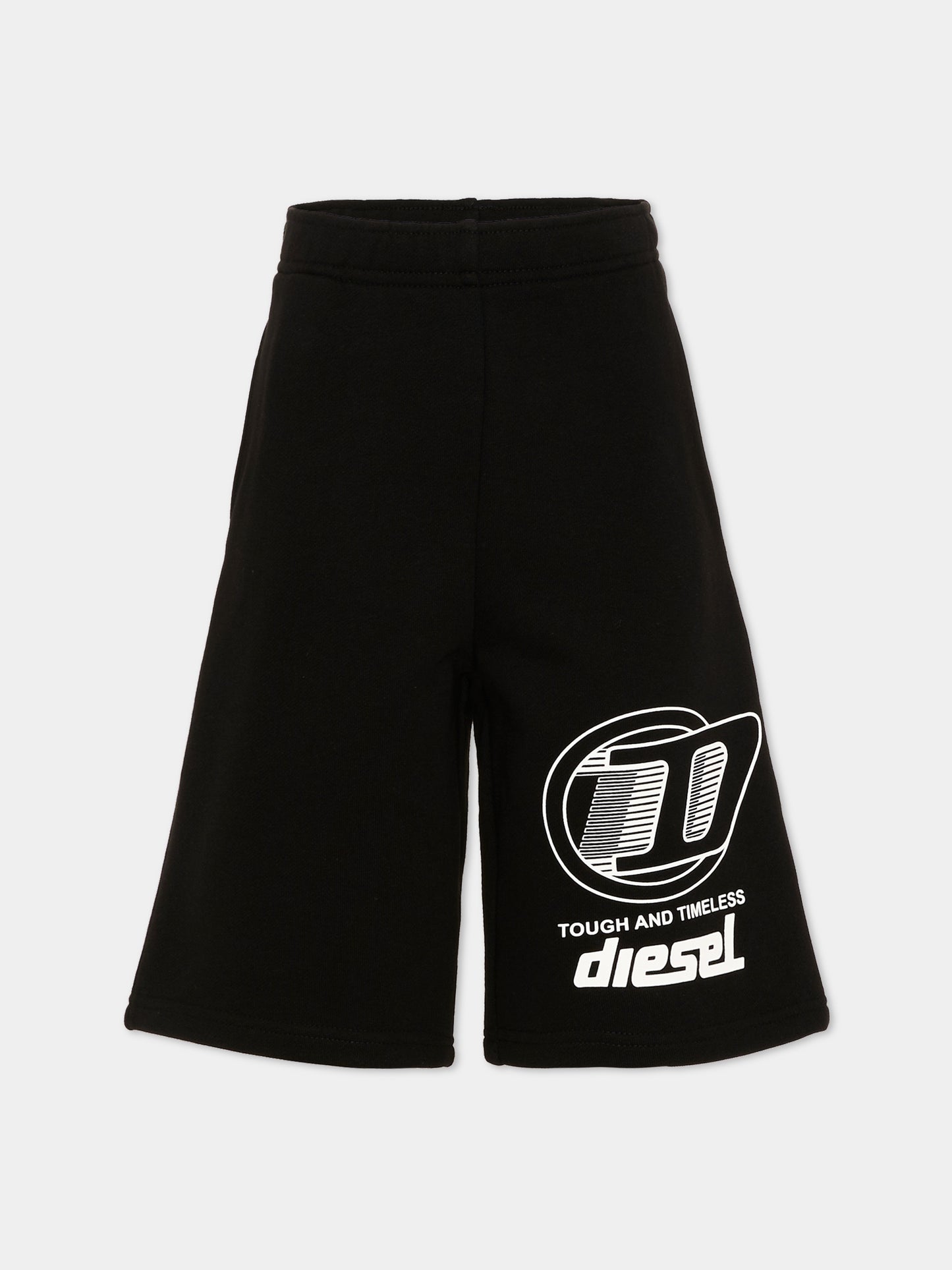 Black Diesel sports shorts for Kids