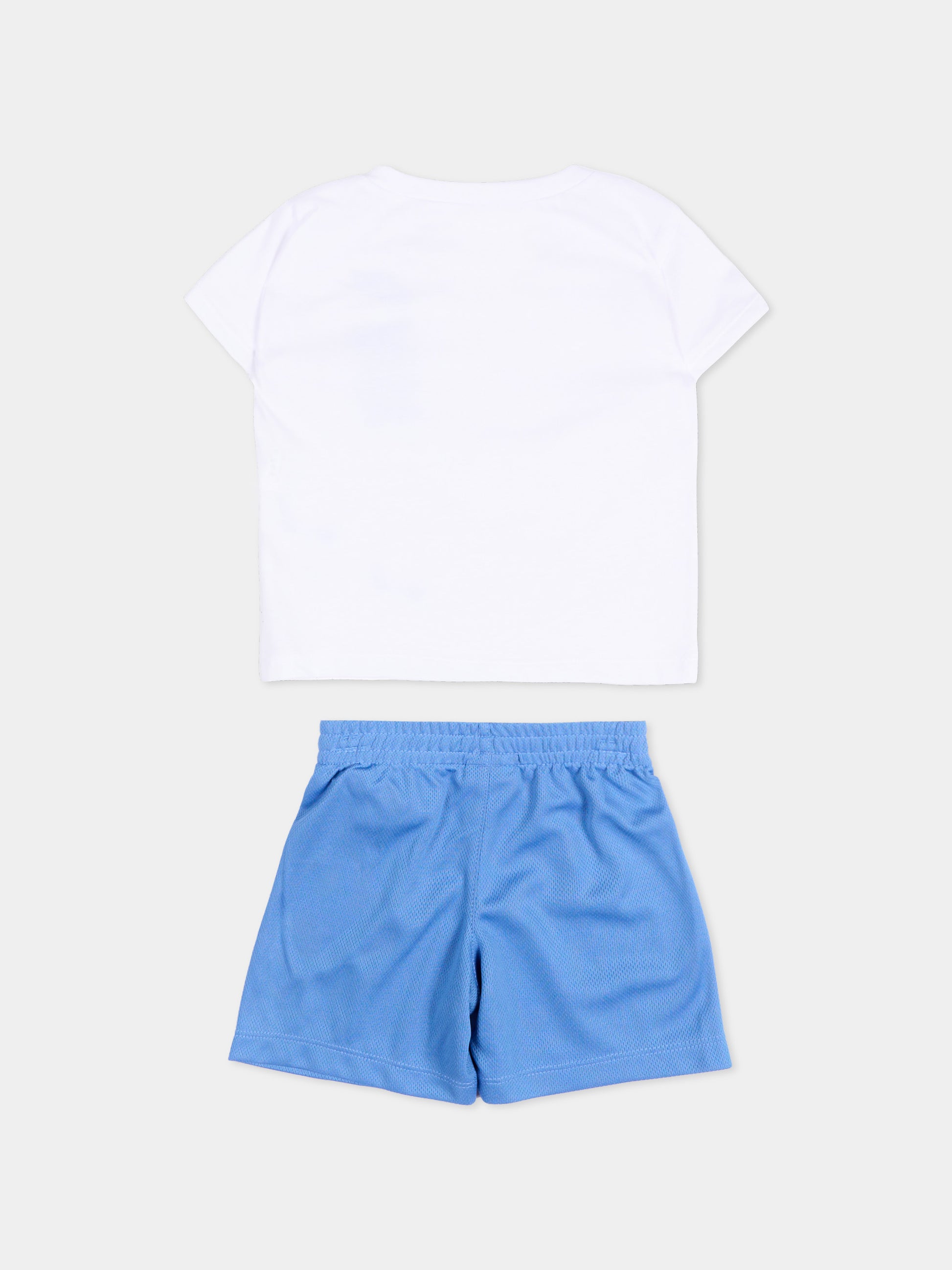 Completo sportivo azzurro per neonato,Nike,66L732 BGZ