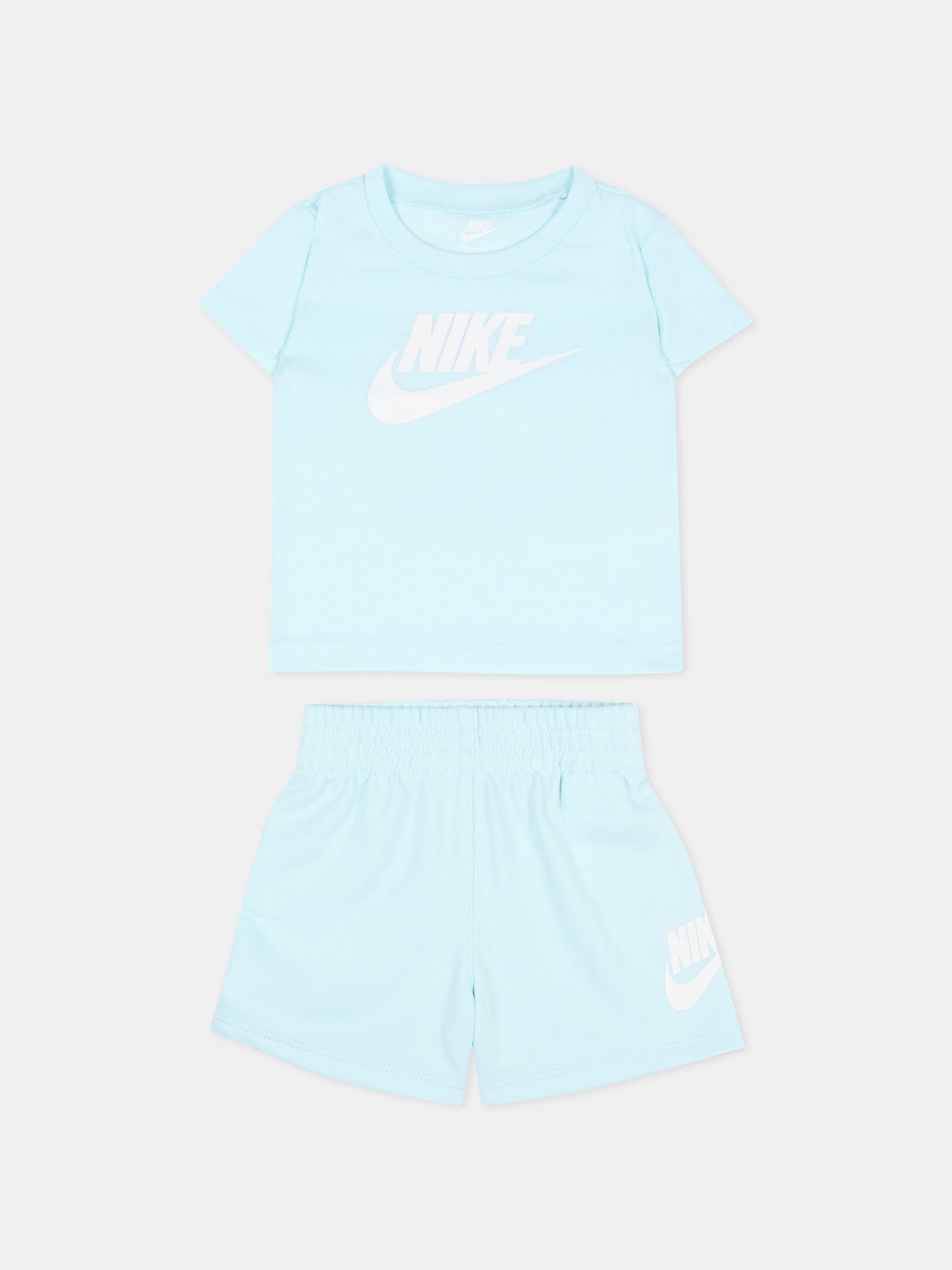 Completo sportivo celeste per neonato,Nike,66L596 G25