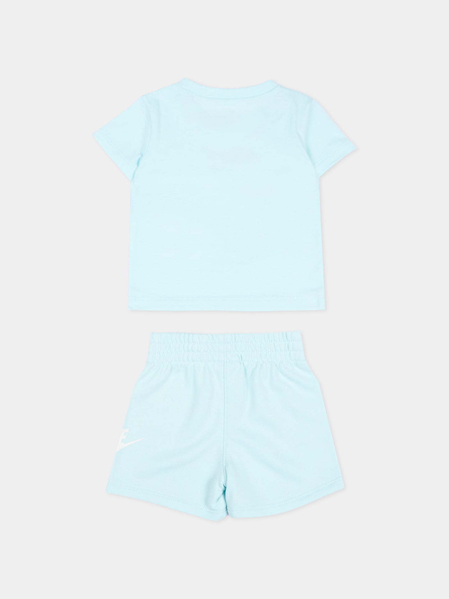 Completo sportivo celeste per neonato,Nike,66L596 G25