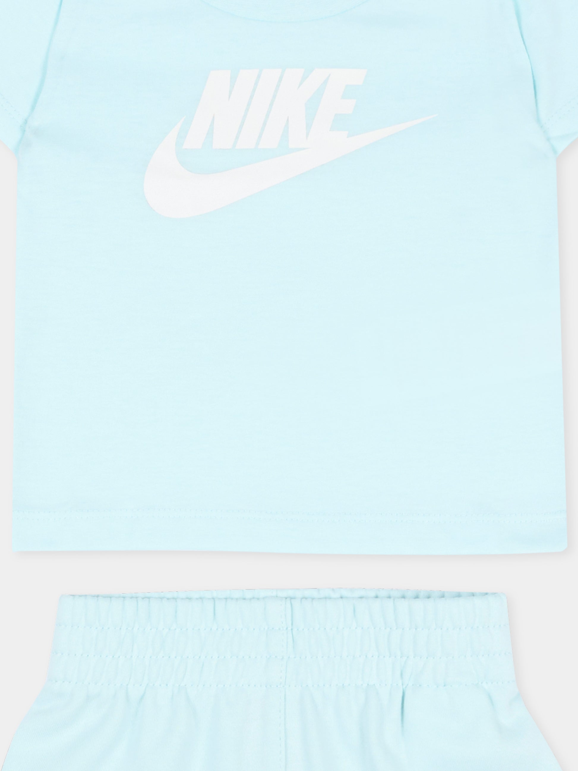 Completo sportivo celeste per neonato,Nike,66L596 G25