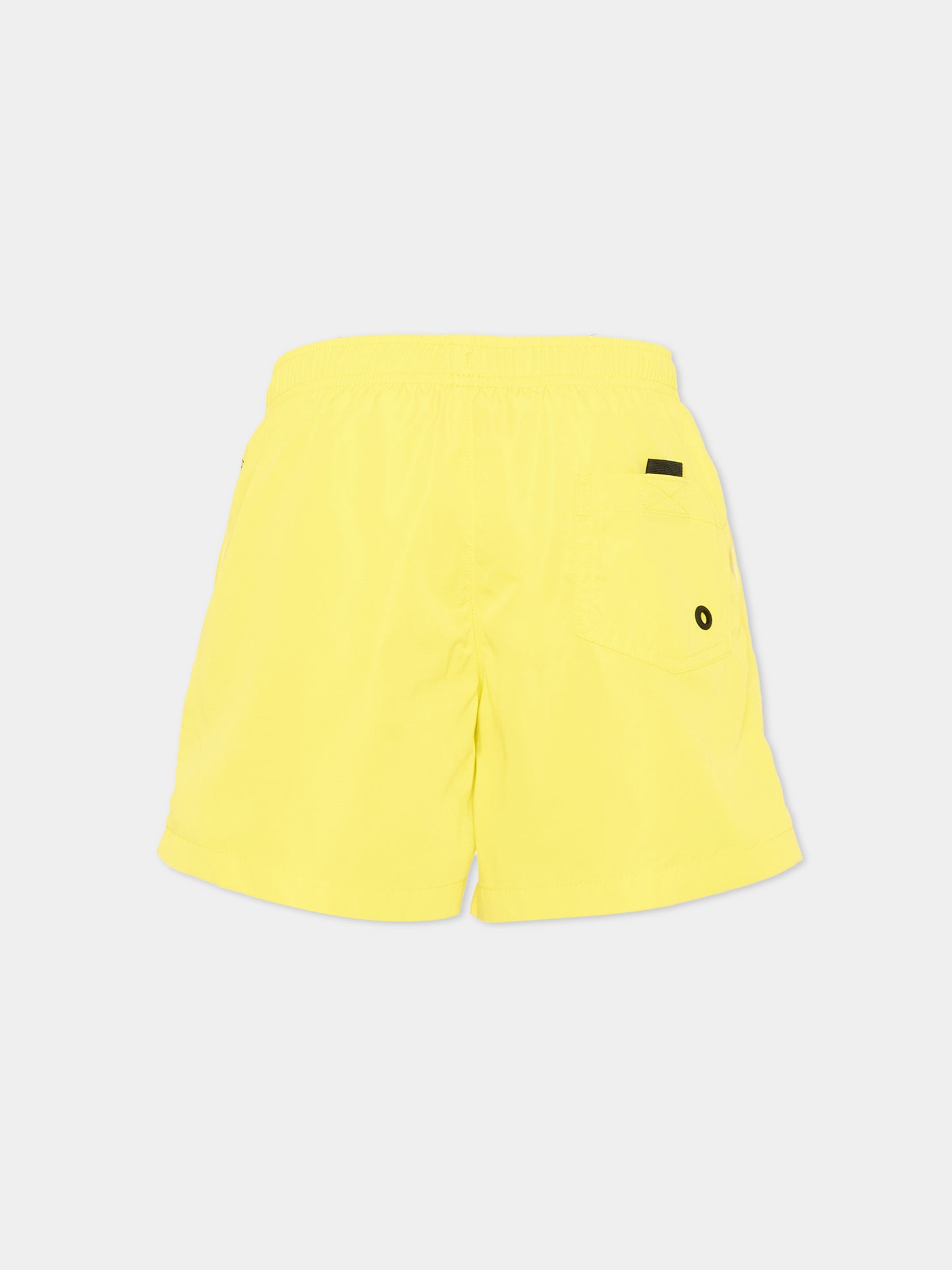 Boxer mare giallo per bambino con logo,Diesel,J02699 KXBPB K217