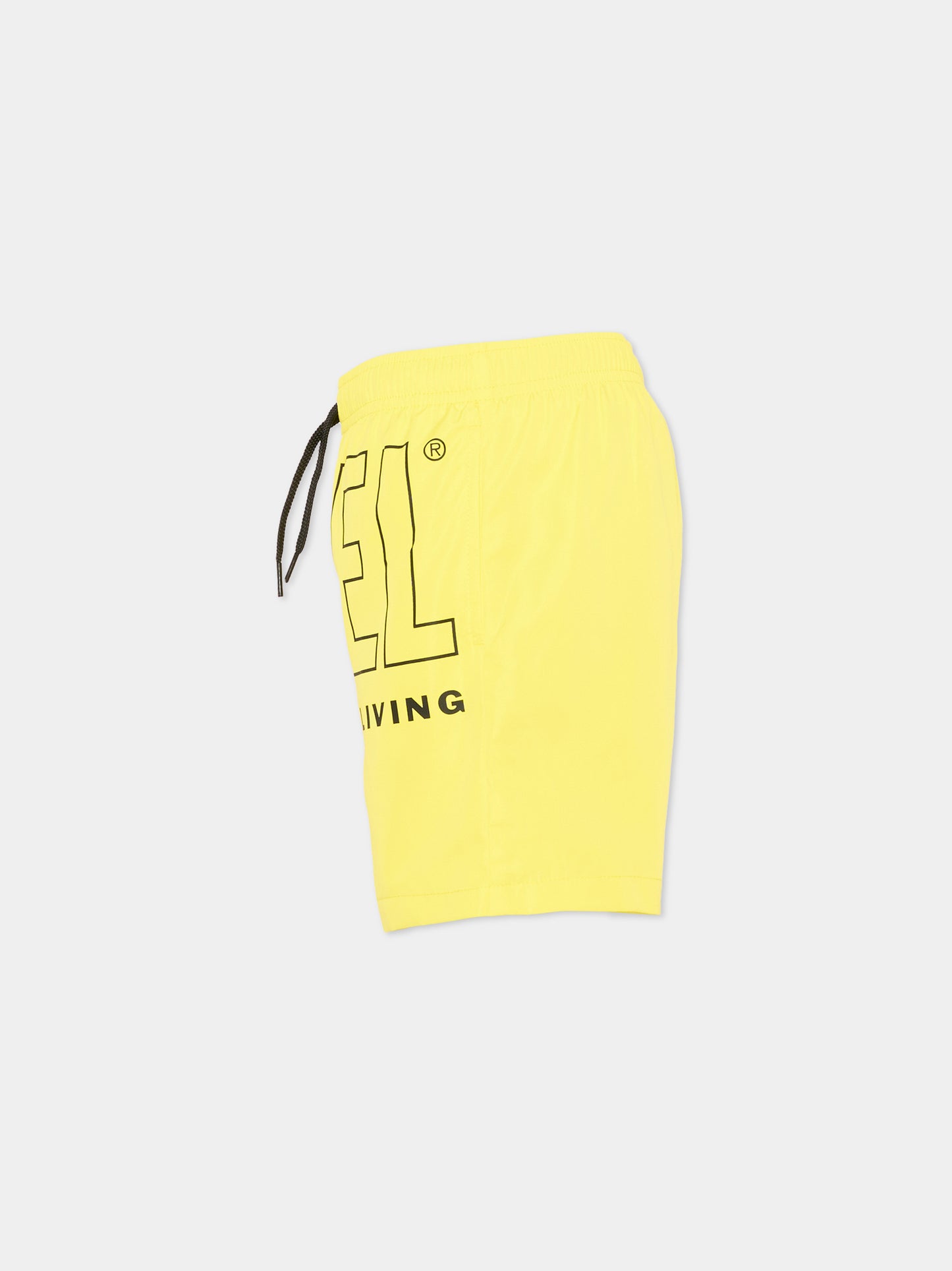 Boxer mare giallo per bambino con logo,Diesel,J02699 KXBPB K217
