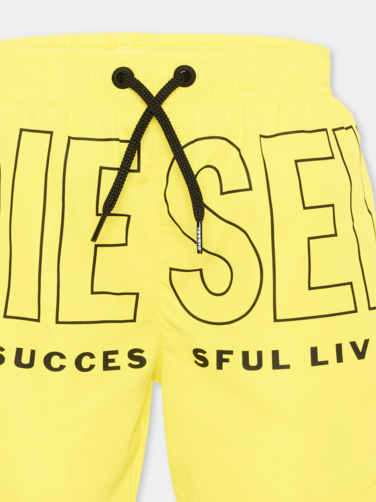 Boxer mare giallo per bambino con logo,Diesel,J02699 KXBPB K217