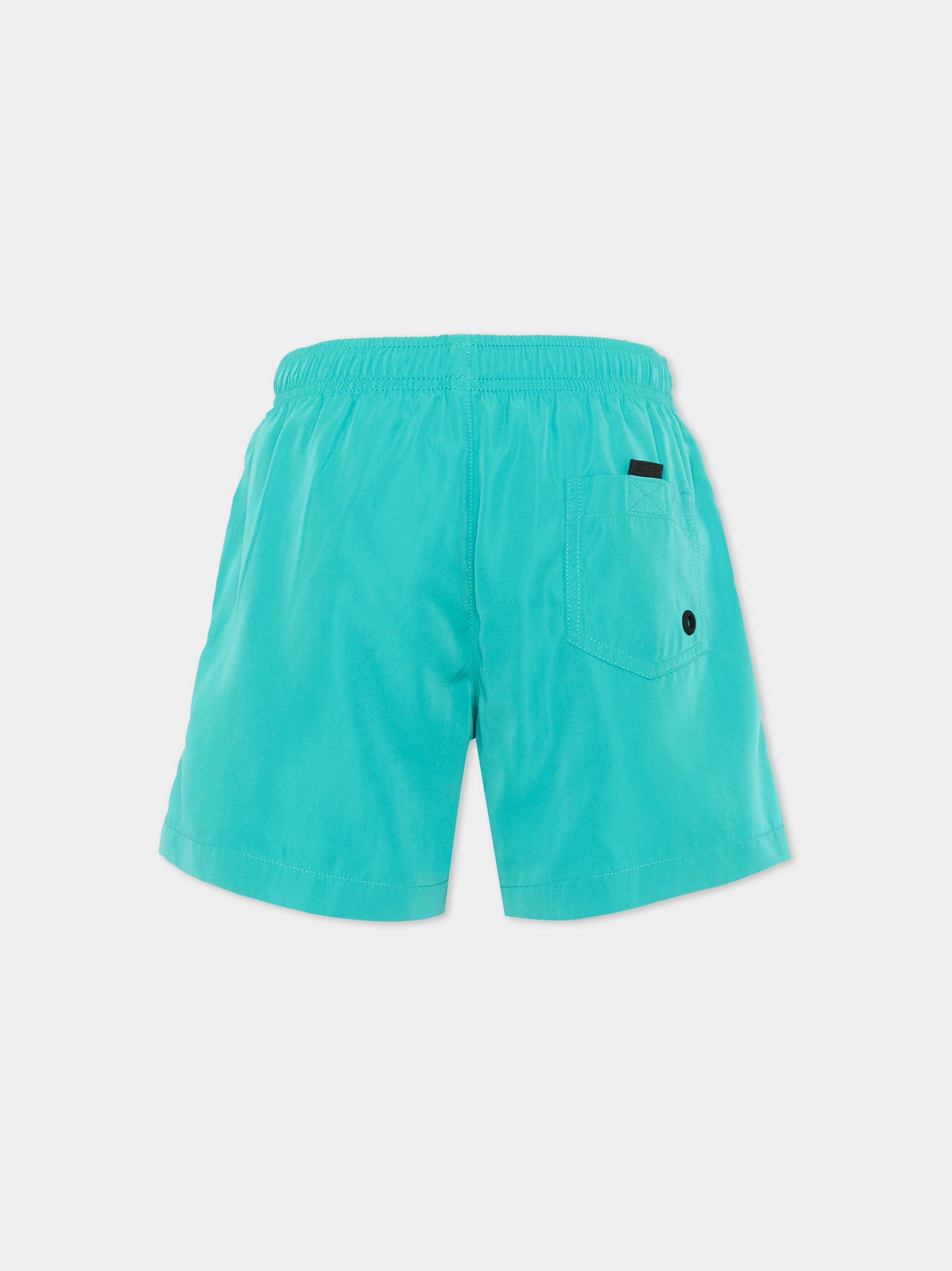 Boxer mare azzurro per bambino con logo,Diesel,J02699 KXBPB K569