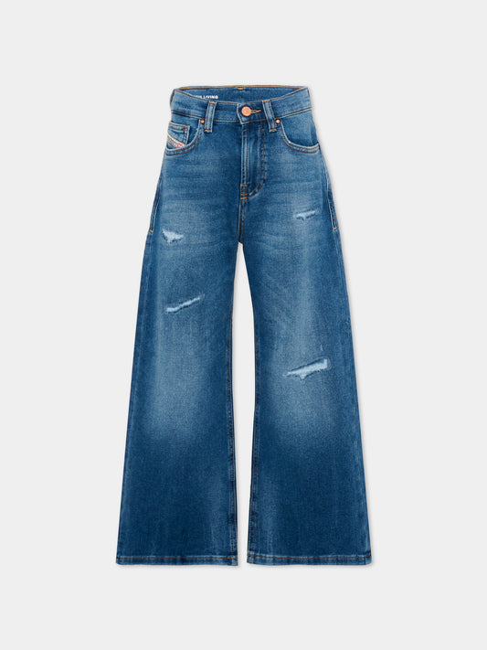 Jeans denim per bambina,Diesel,J02323 KXBN1 K01