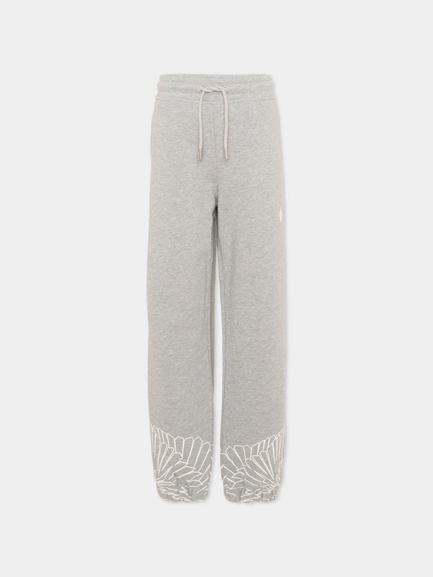 Pantaloni sportivi grigi per bambino con ali,County Of Milan Kids,F5CMJBFP074 101