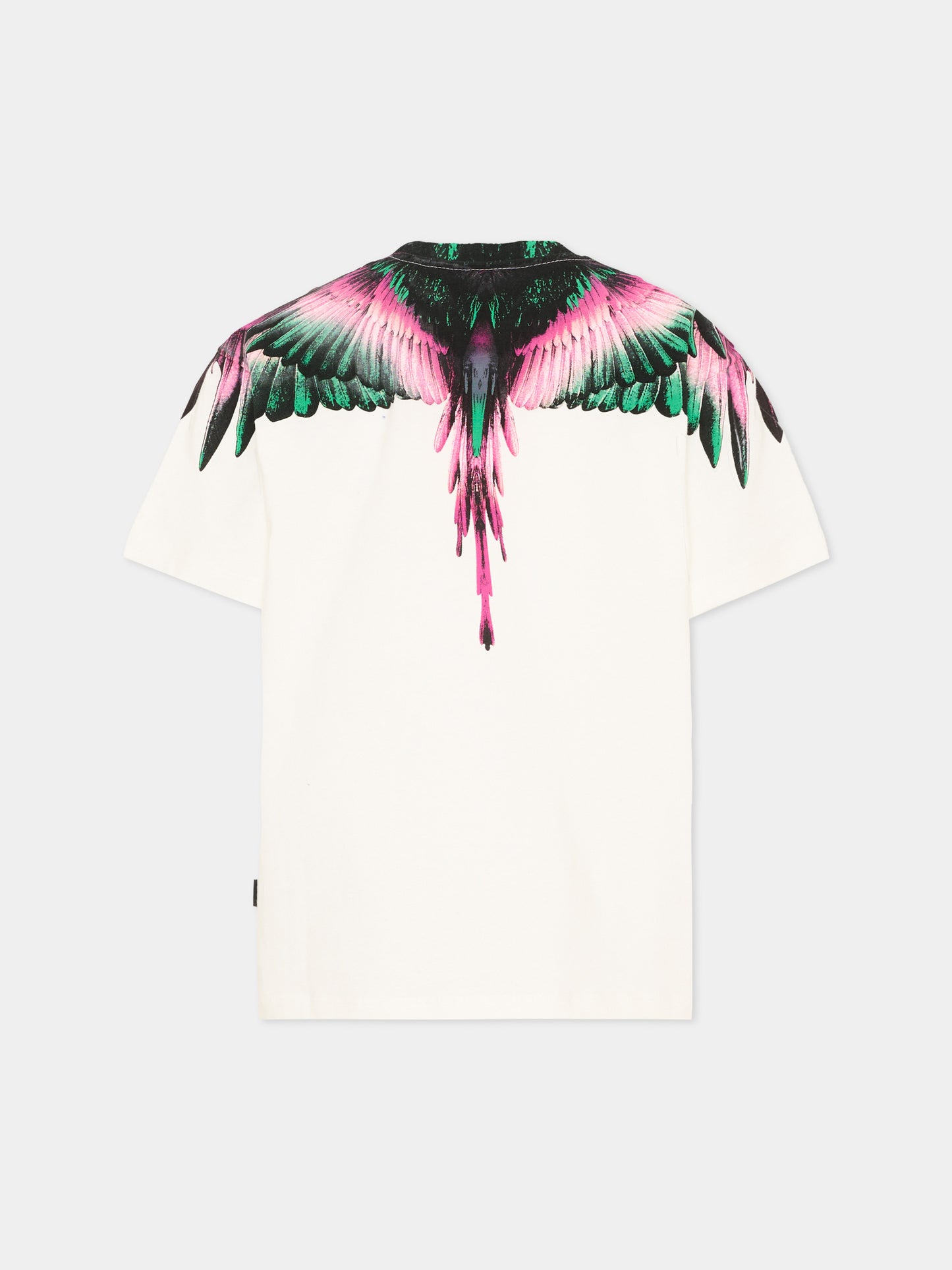 T-Shirt avorio per bambina con ali,County Of Milan Kids,F5CMJGTH016 002