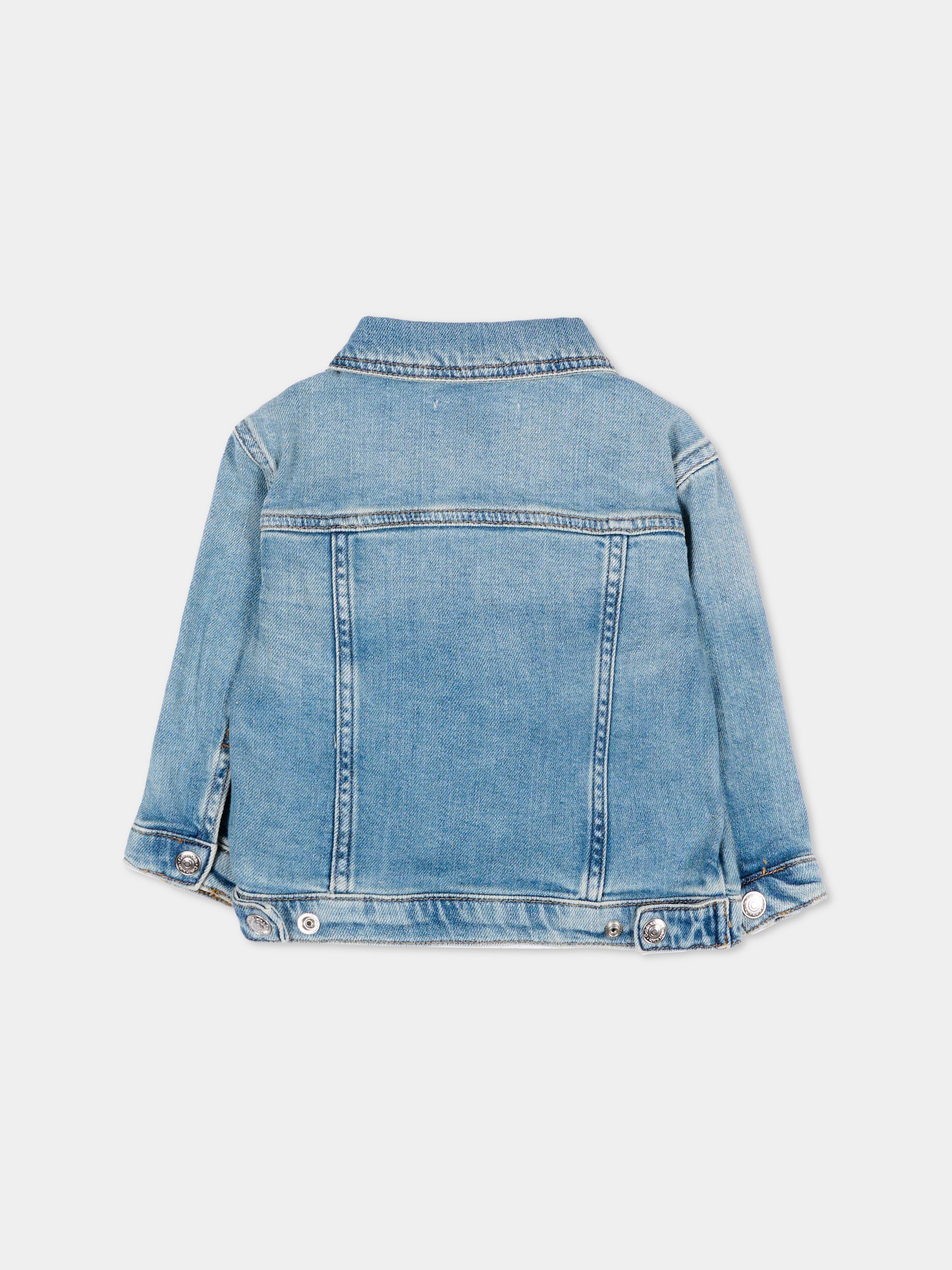 Giubbotto di jeans denim per neonato,Calvin Klein Kids,LVCKSJD04B 1A4