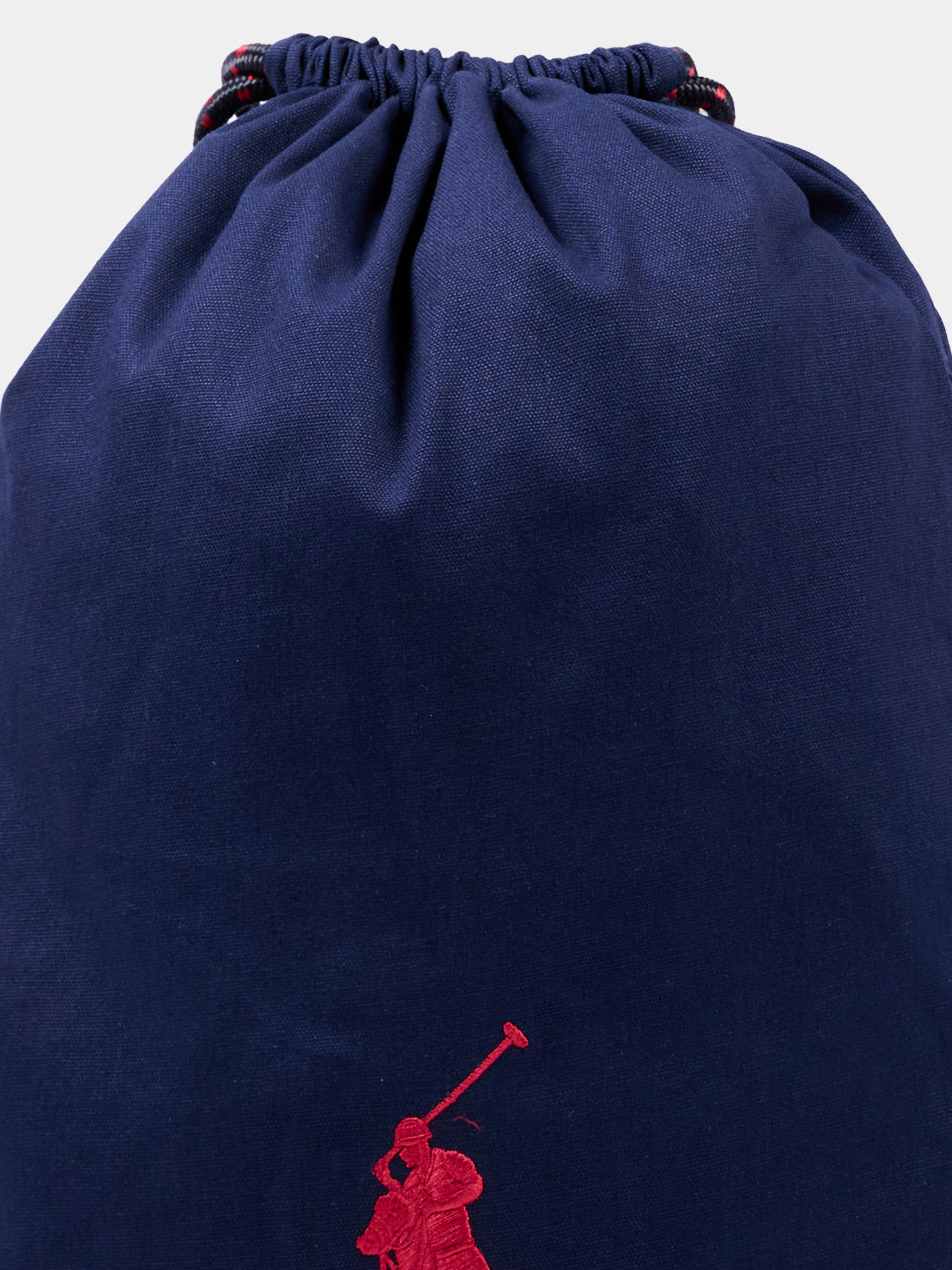 Zaino blu Big Pony per bambini,Ralph Lauren Kids,9AR029 BCV