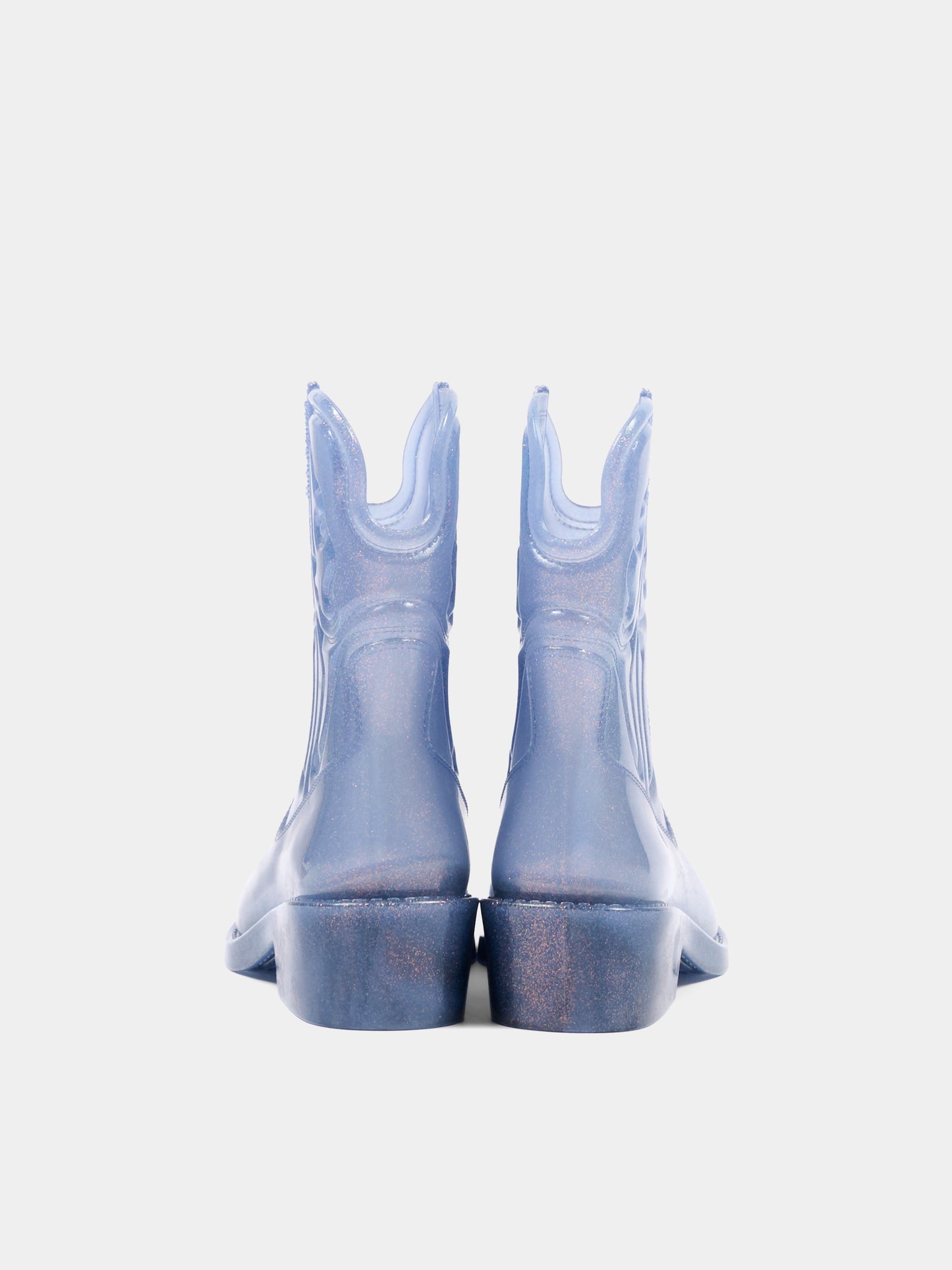 Stivali da pioggia per bambina con glitter,Mini Melissa,36192 BJ542 34445