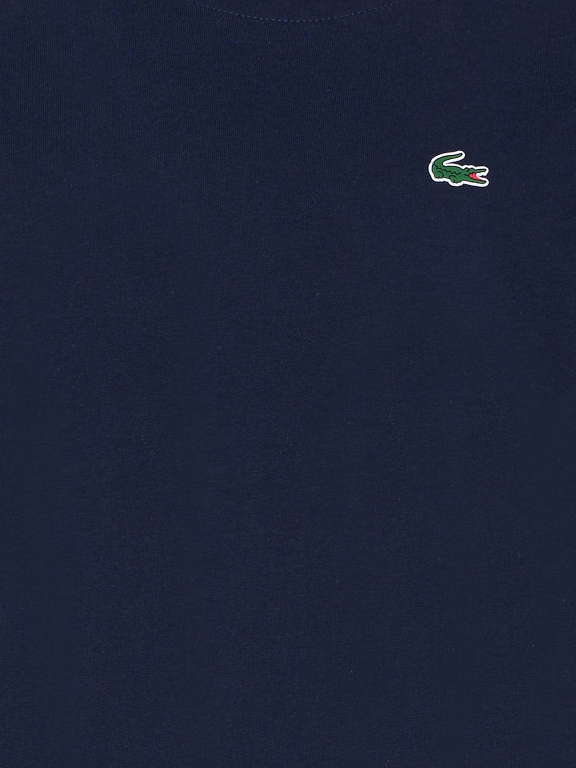 T-shirt blu per bambino con coccodrillo,Lacoste,TJ8811 00 166