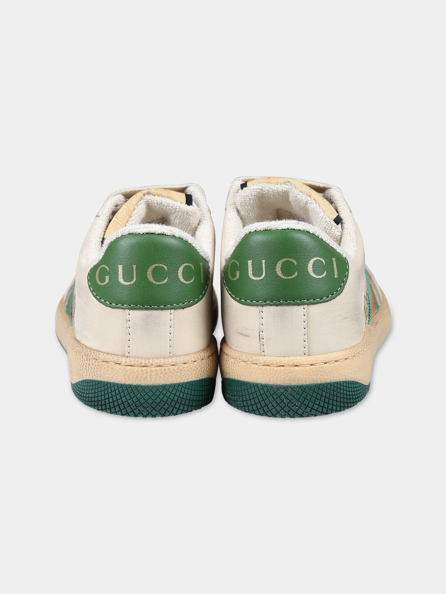 Sneakers  Screener GG  beige per bambini,Gucci Kids,626625 G1760 9666