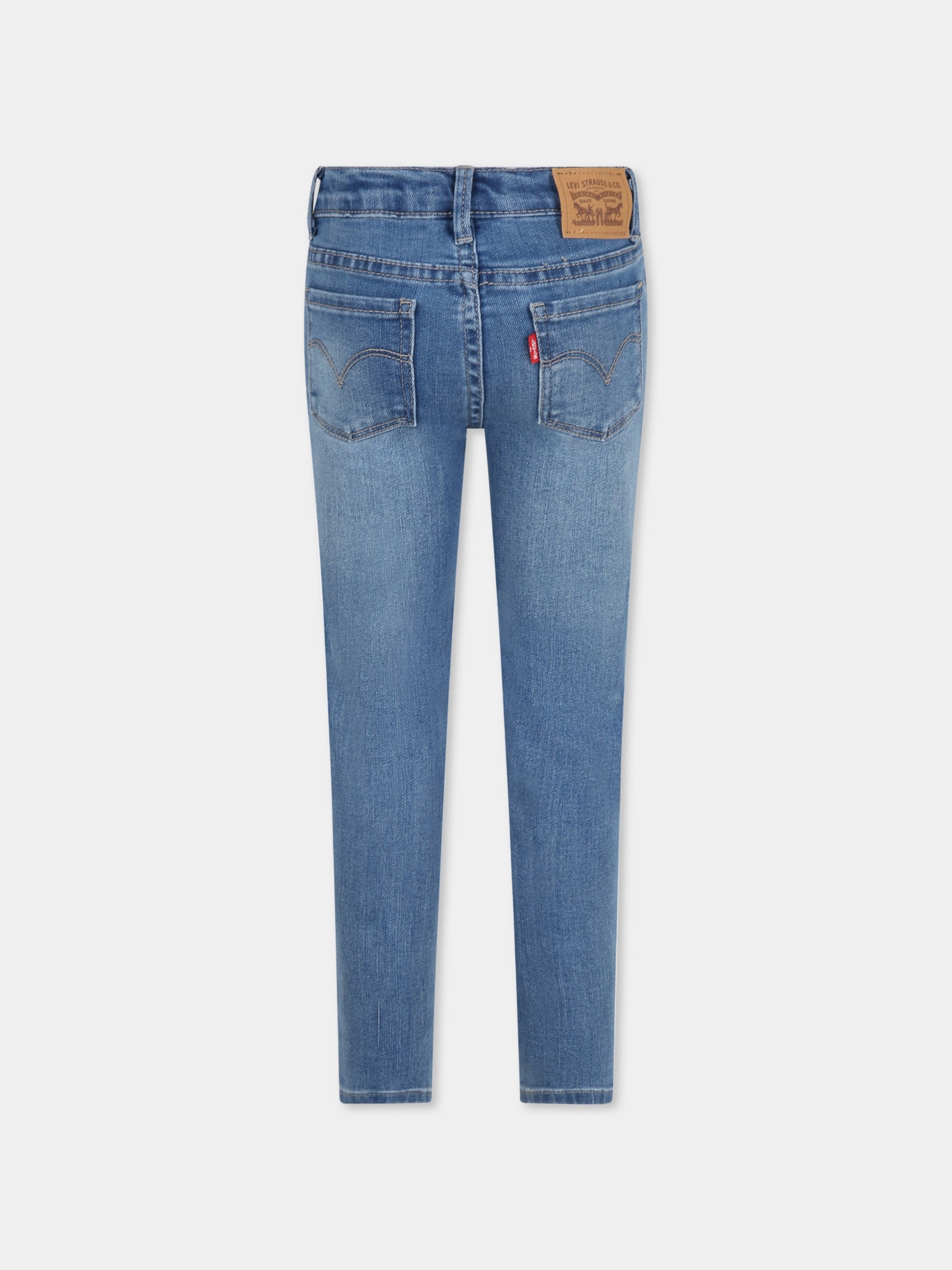 Jeans ''710'' celeste per bambina,Levi's Kids,21WMLKE2702 M8F
