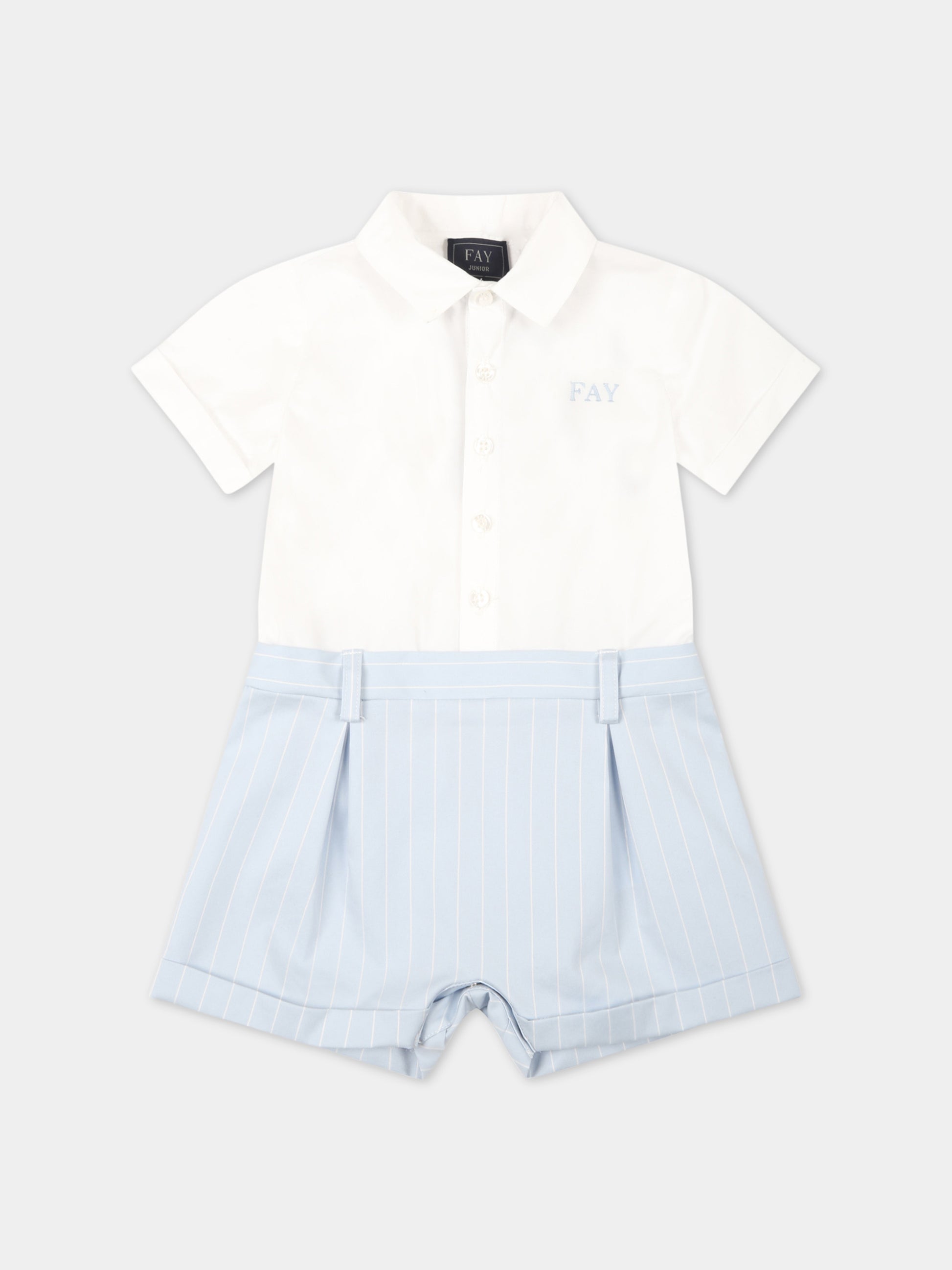 Tutina multicolor per neonato con logo,Fay Kids,5Q6379 P0041 100CE