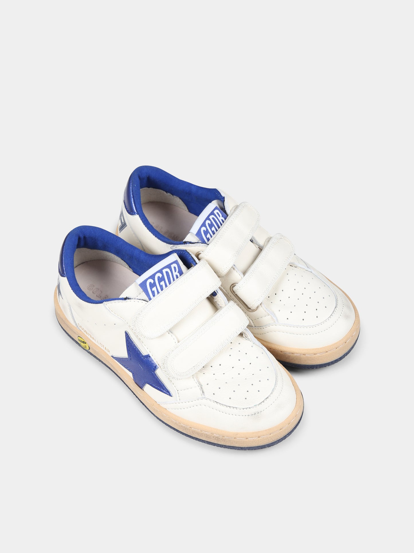 White June sneakers for kids with star and logo
