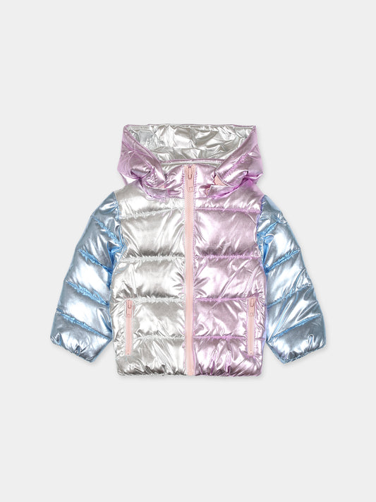 Piumino multicolor per neonata,Stella Mccartney Kids,TT2057 Z0546 999