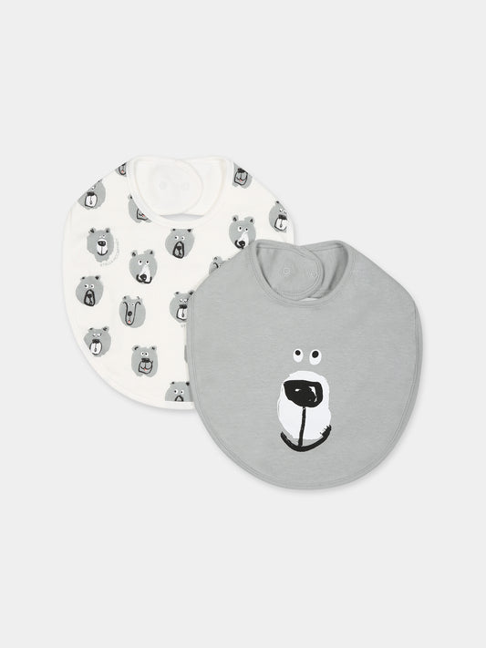 Set muticolor per neonato con orso,Stella Mccartney Kids,TTB549 Z1486 101MC