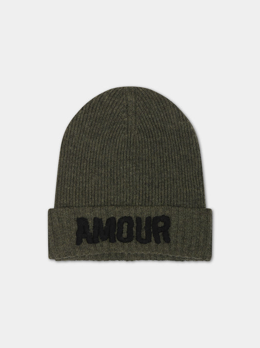 Cappello verde per bambini,Zadig & Voltaire Kids,X11050 H49