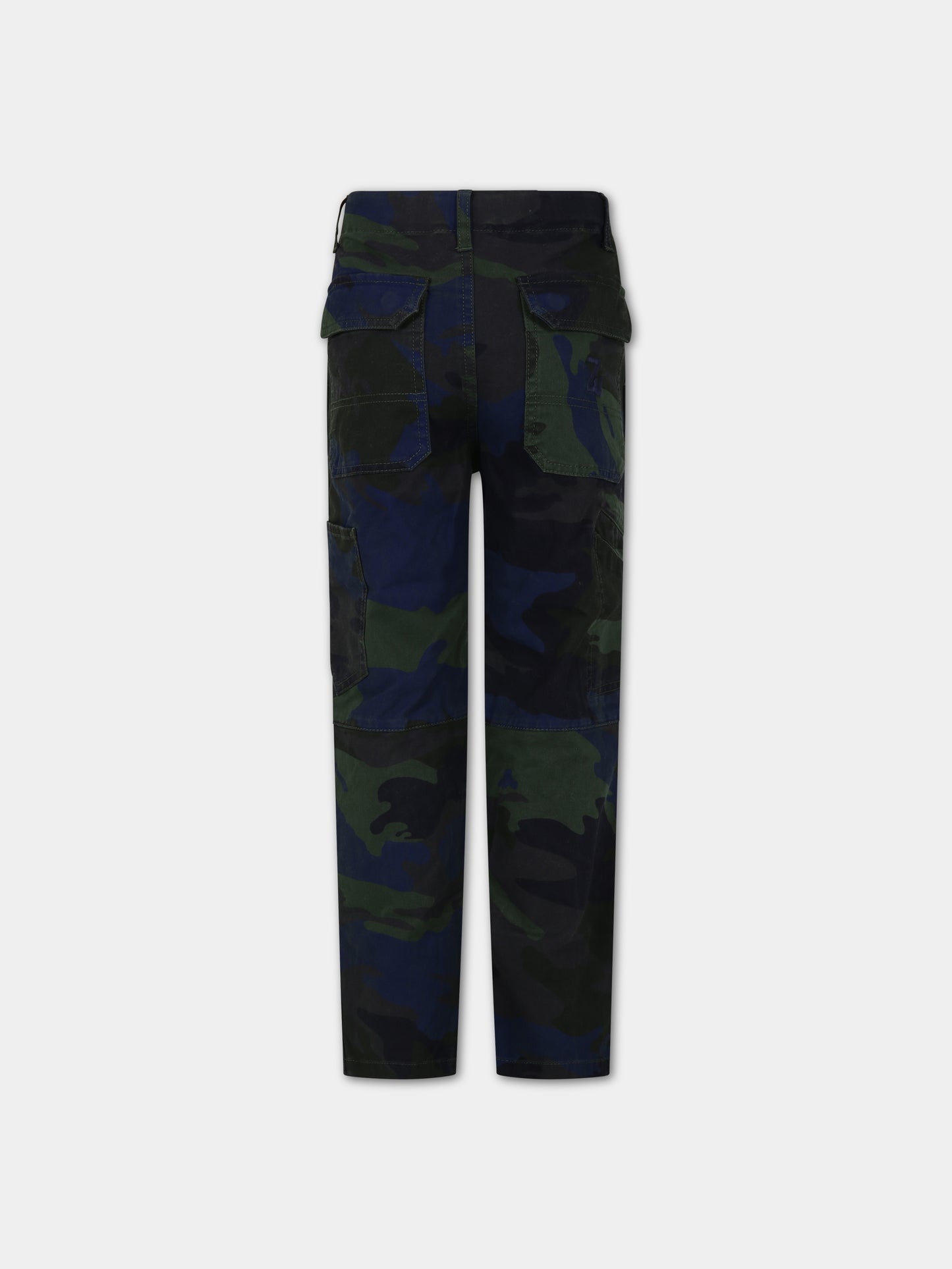 Pantaloni camouflage per bambino,Zadig & Voltaire Kids,X24138 84E