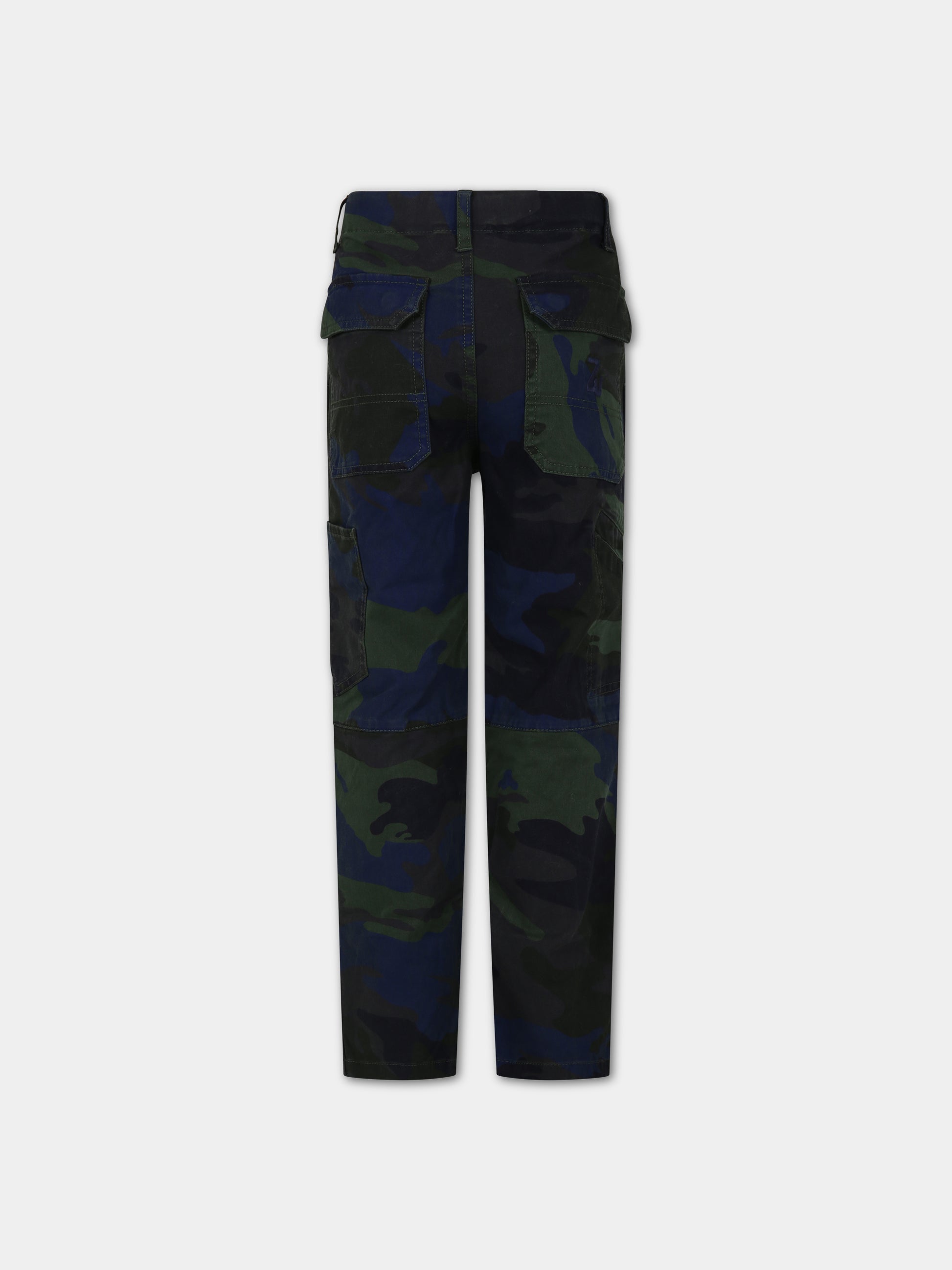 Pantaloni camouflage per bambino,Zadig & Voltaire Kids,X24138 84E
