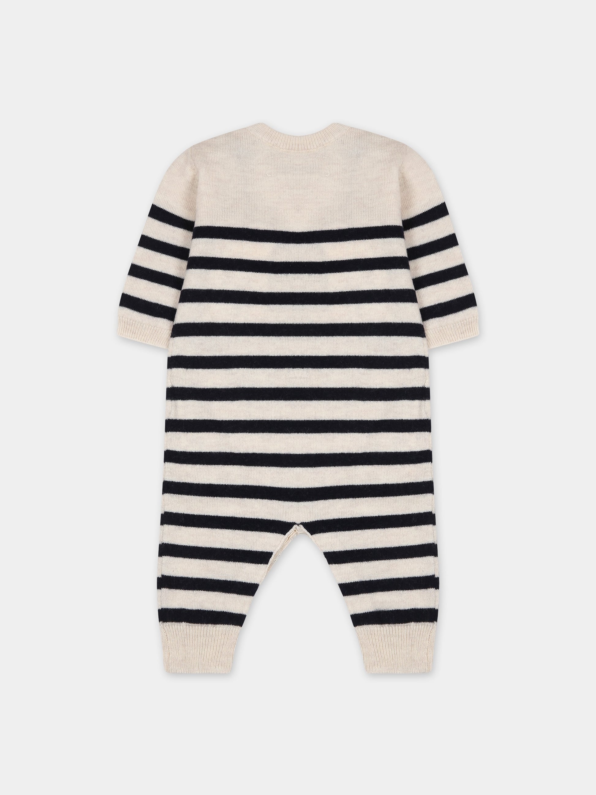 Tutina rigata per neonati,Zadig & Voltaire Kids,X94028 N78