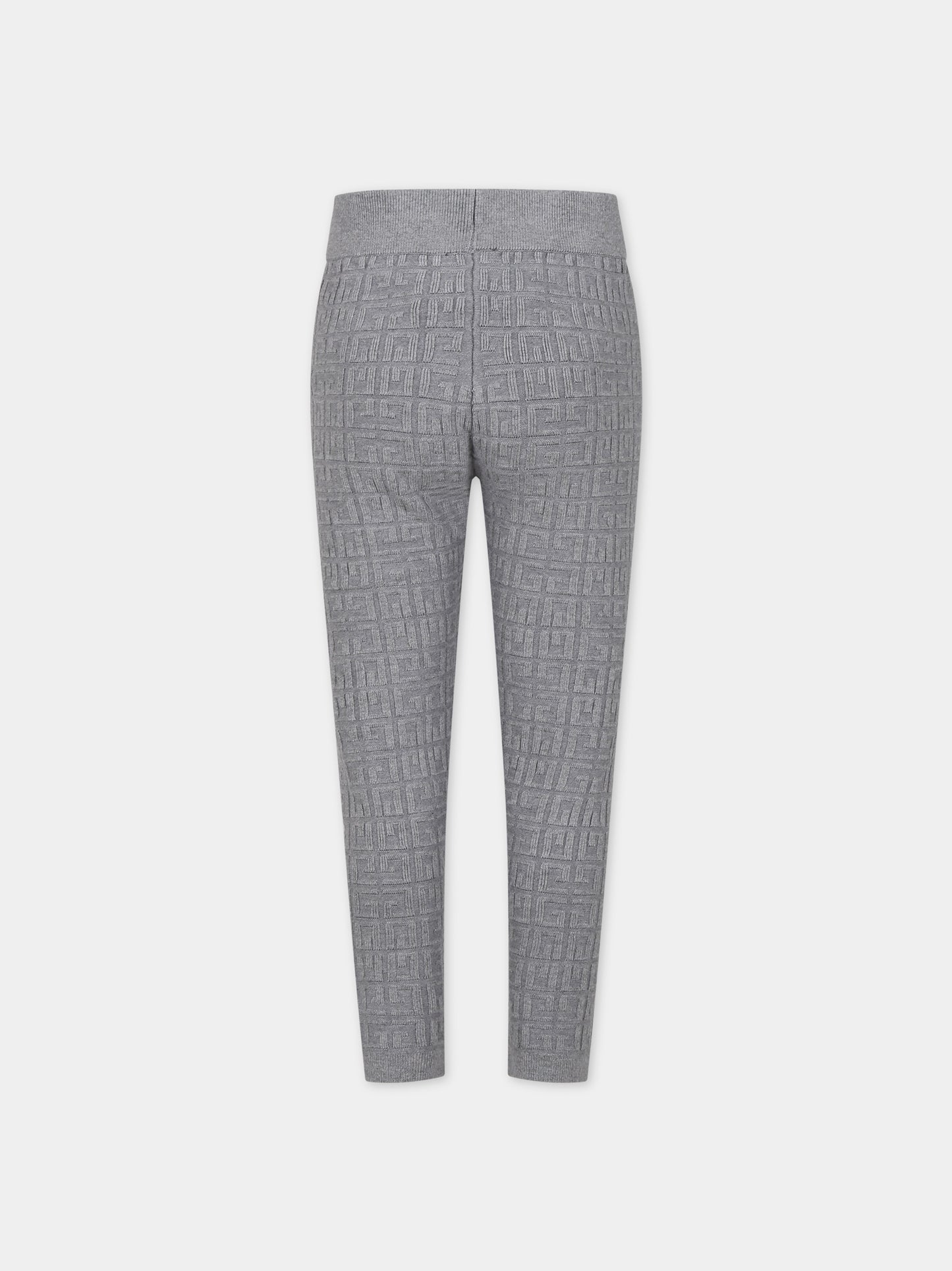 Pantalone casual grigio per bambina,Givenchy Kids,H14213 A17