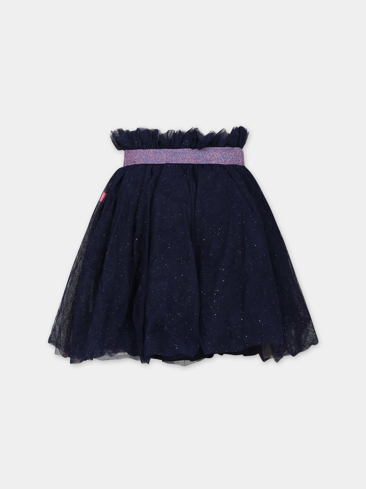 Gonna elegante blu per bambina,Billieblush,U13362 85T