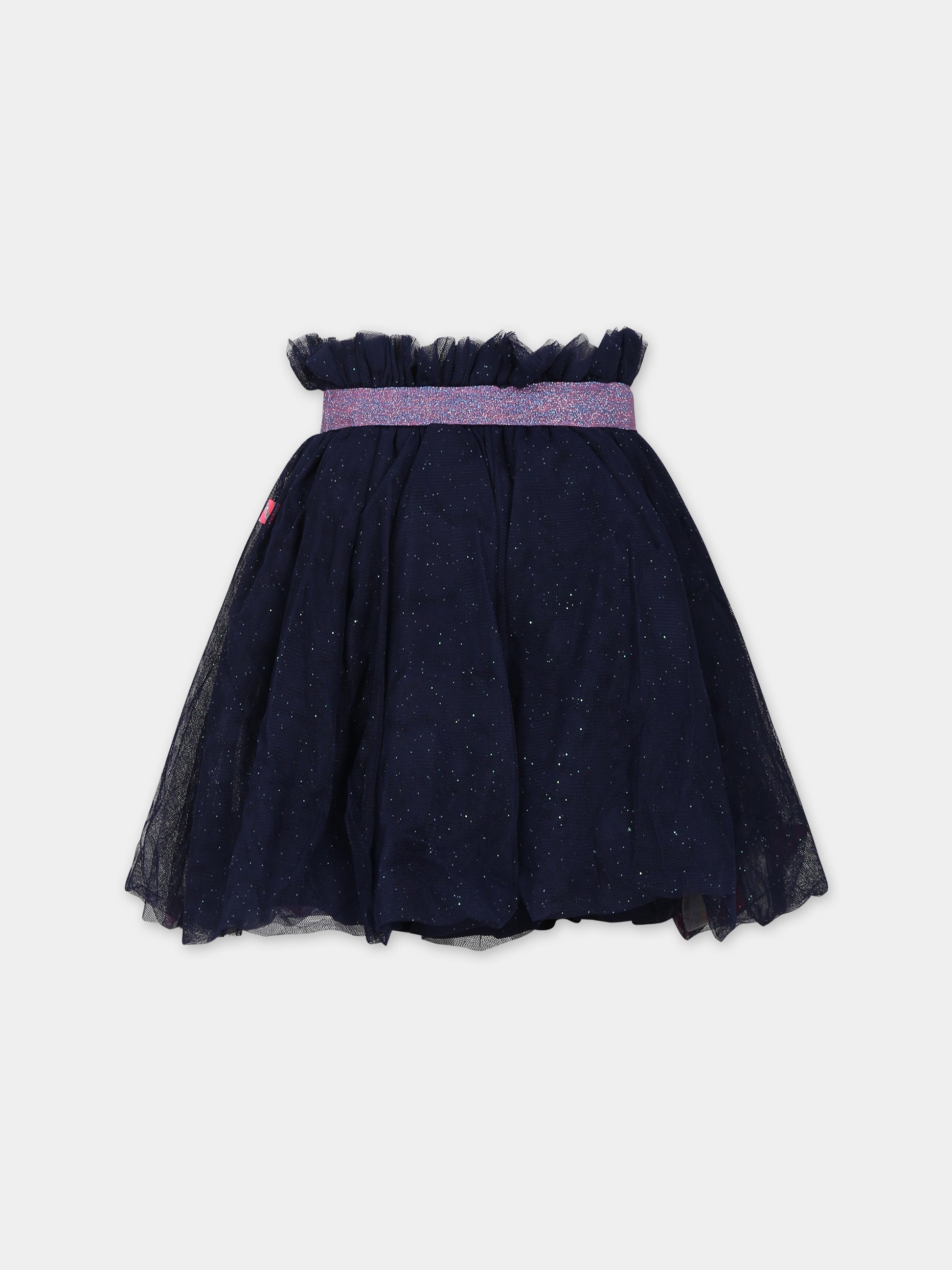 Gonna elegante blu per bambina,Billieblush,U13362 85T
