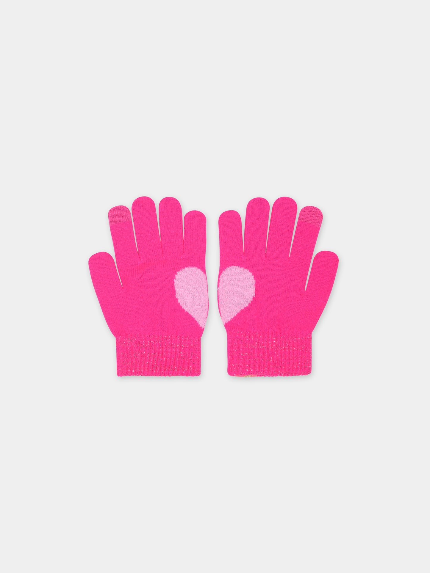 Guanti fucsia per bambina,Billieblush,U11151 47M