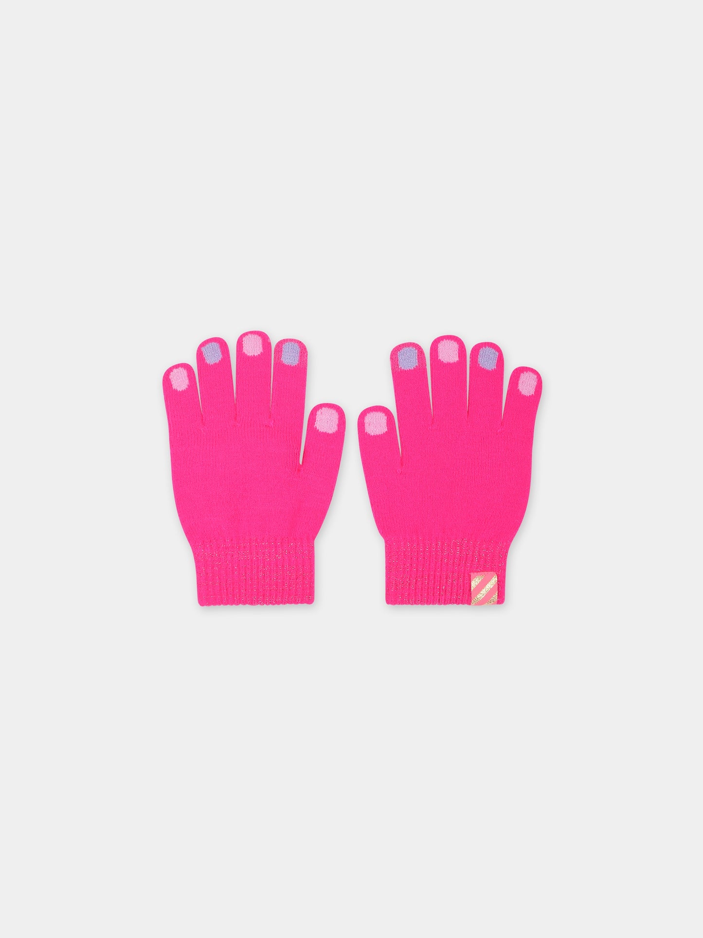 Guanti fucsia per bambina,Billieblush,U11151 47M