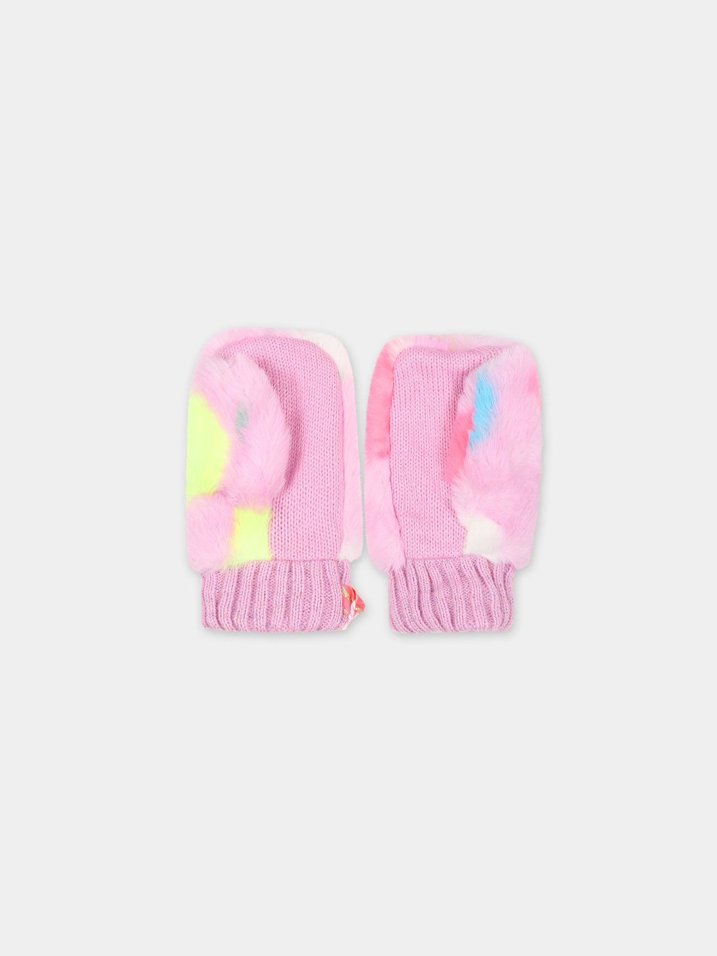 Guanti rosa per bambina,Billieblush,U11159 47C