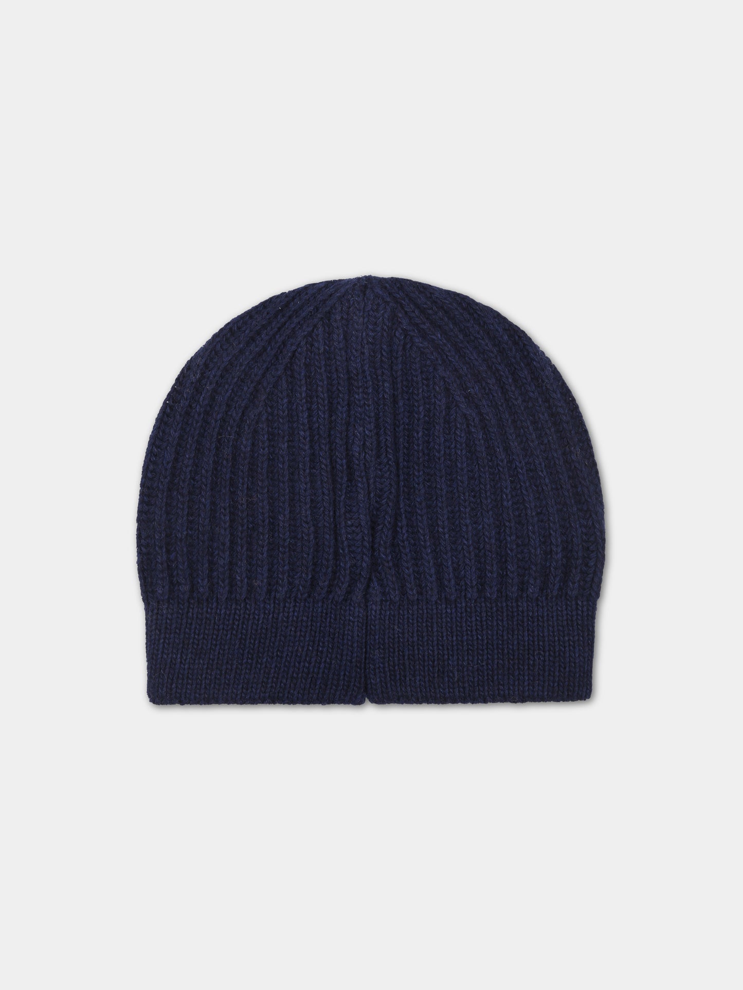 Berretto blu per bambina con logo,Ermanno Scervino Junior,SFCP001 C FL194 4081