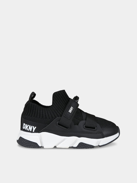 Sneakers nere per bambini con logo,Dkny,D59000 09B