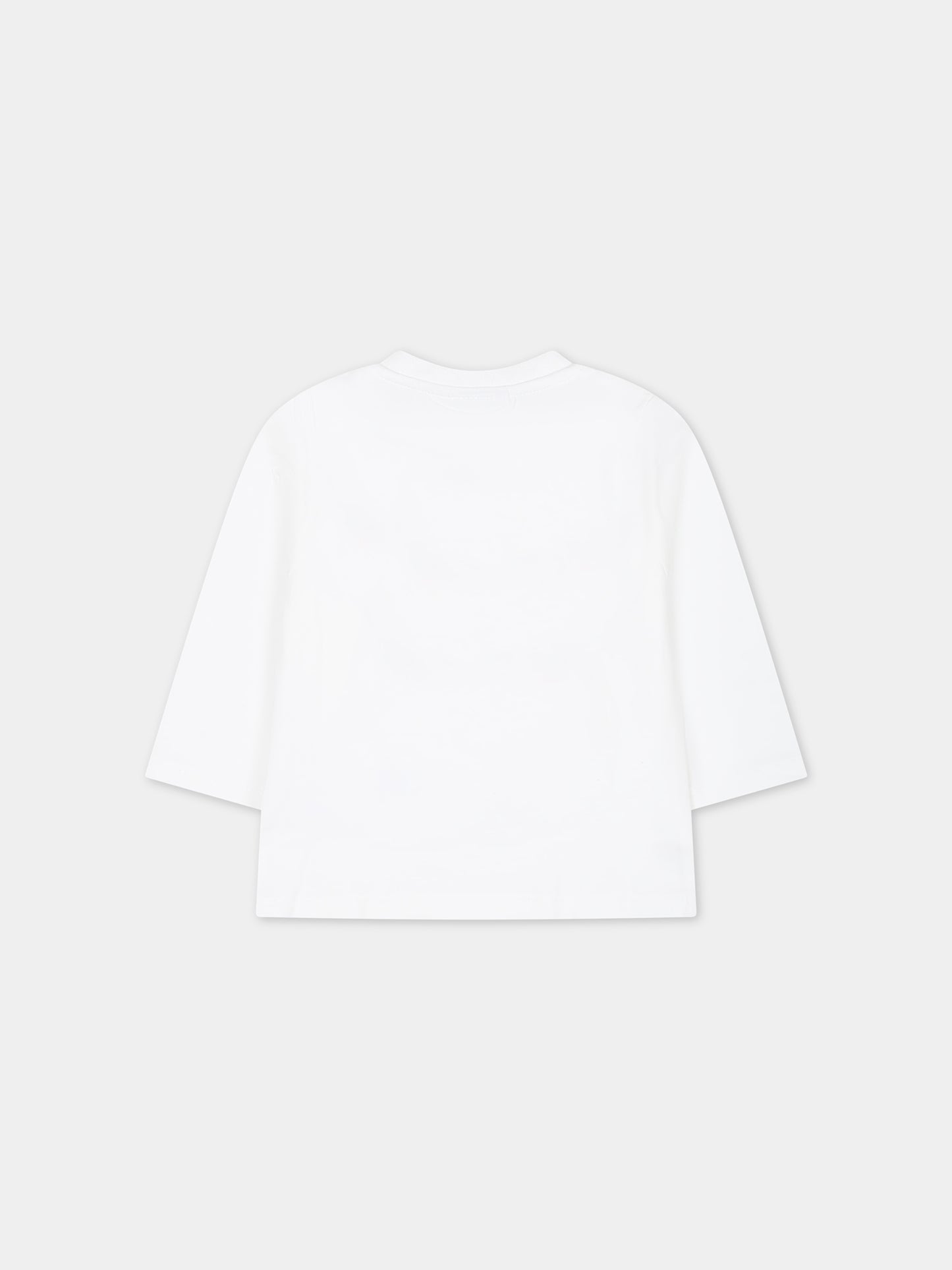 T-shirt bianca per neonato,Boss,J95362 10P